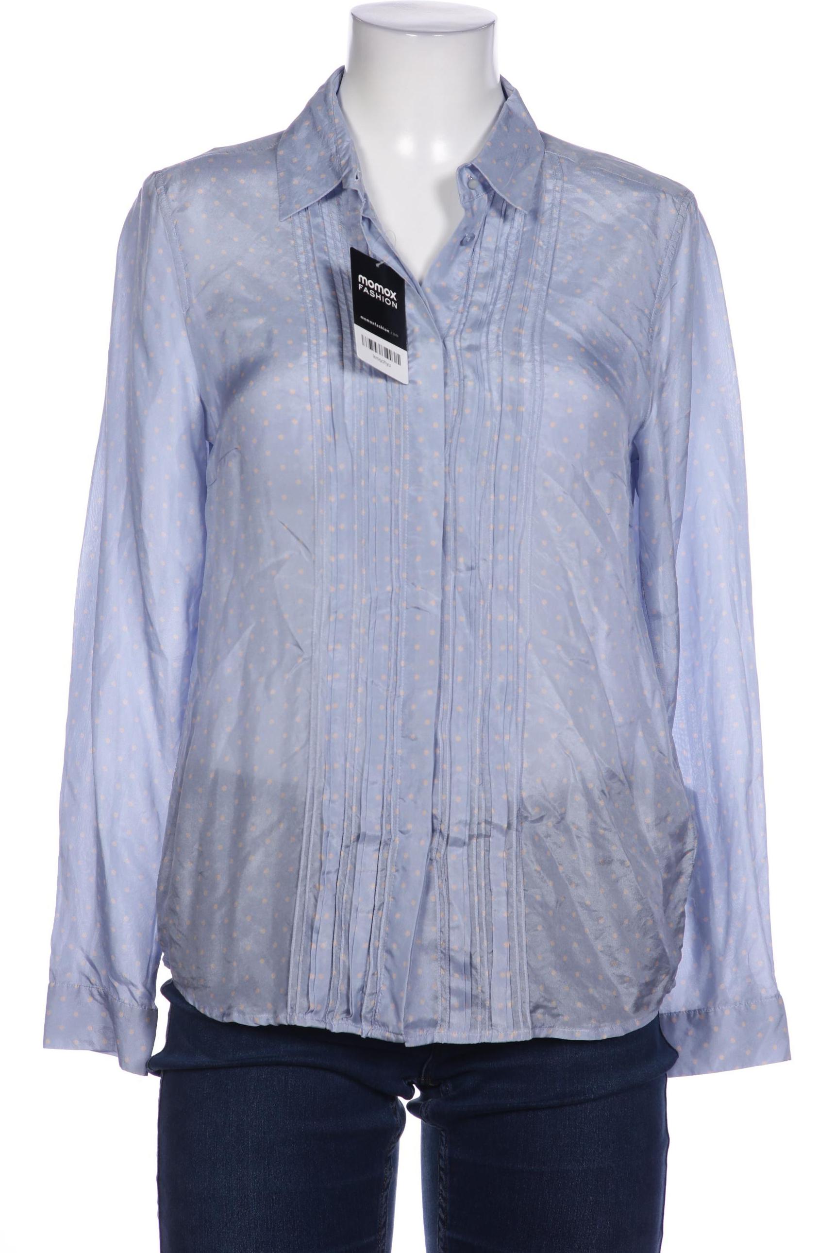 

Rene Lezard Damen Bluse, blau, Gr. 38