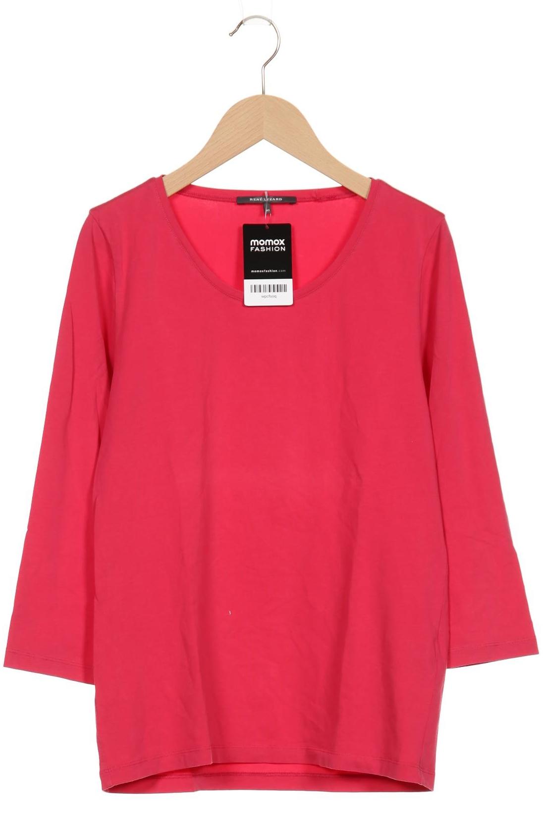 

Rene Lezard Damen Langarmshirt, pink, Gr. 40