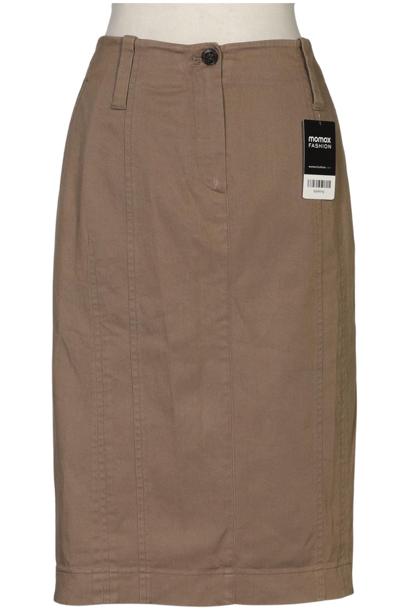 

Rene Lezard Damen Rock, beige, Gr. 38