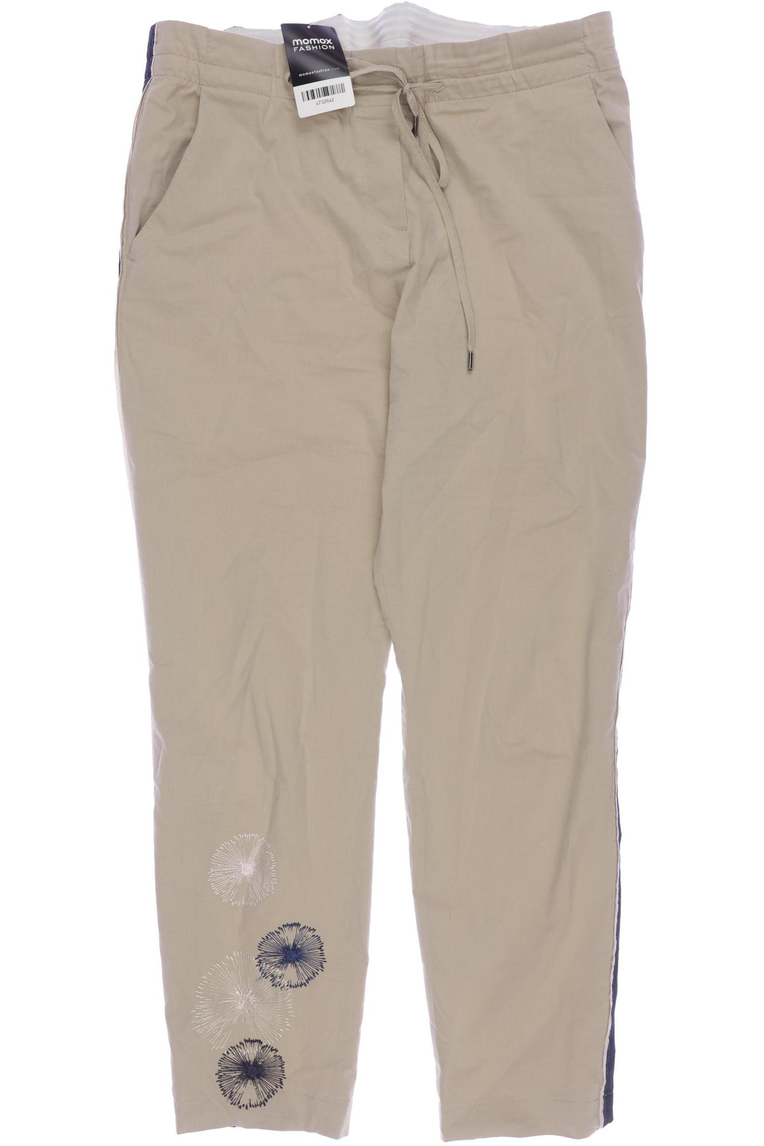 

Rene Lezard Damen Stoffhose, beige, Gr. 42