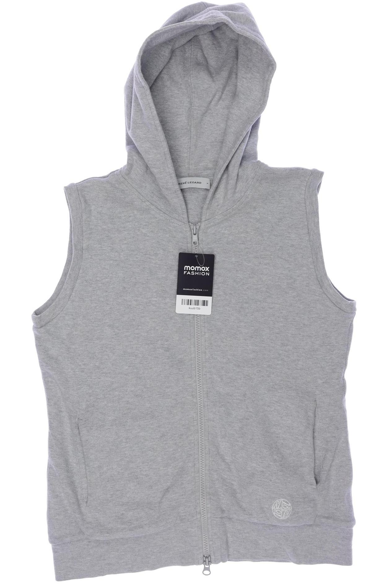 

Rene Lezard Damen Kapuzenpullover, grau, Gr. 36