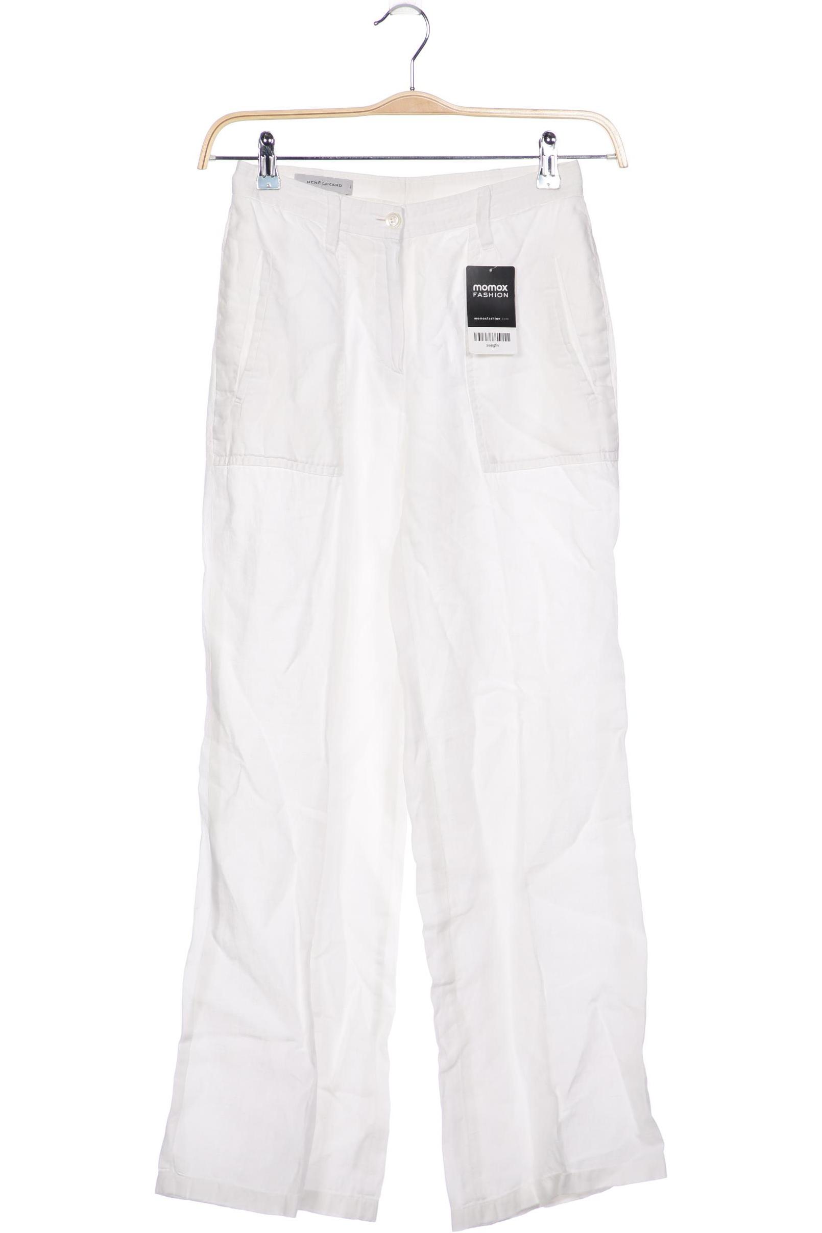 

Rene Lezard Damen Stoffhose, weiß, Gr. 44