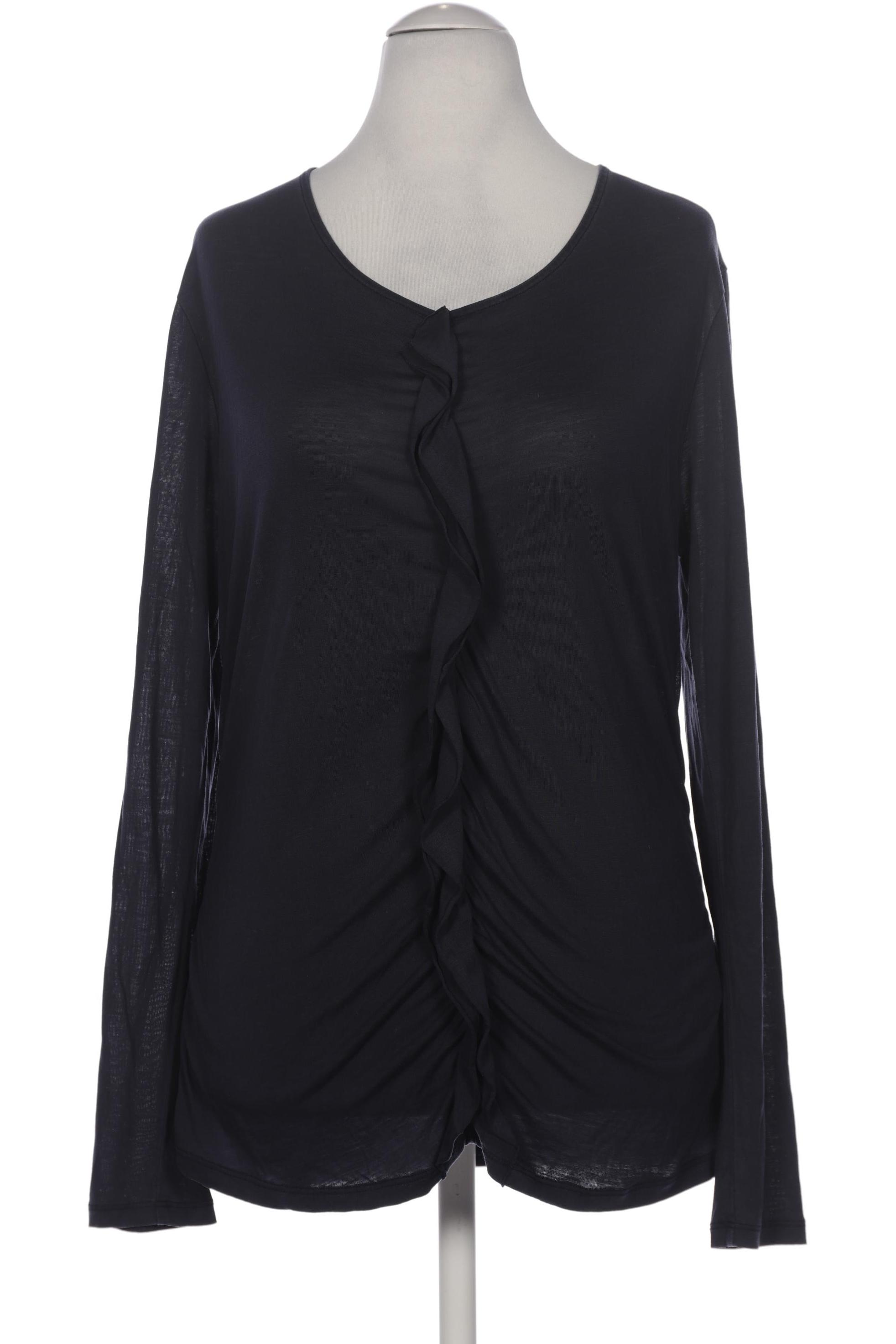 

Rene Lezard Damen Langarmshirt, marineblau, Gr. 42