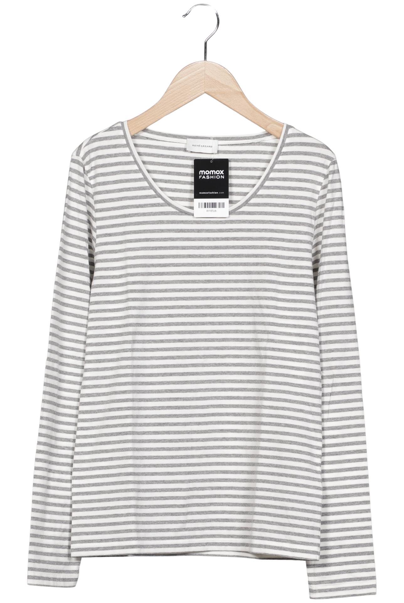 

Rene Lezard Damen Langarmshirt, grau, Gr. 36