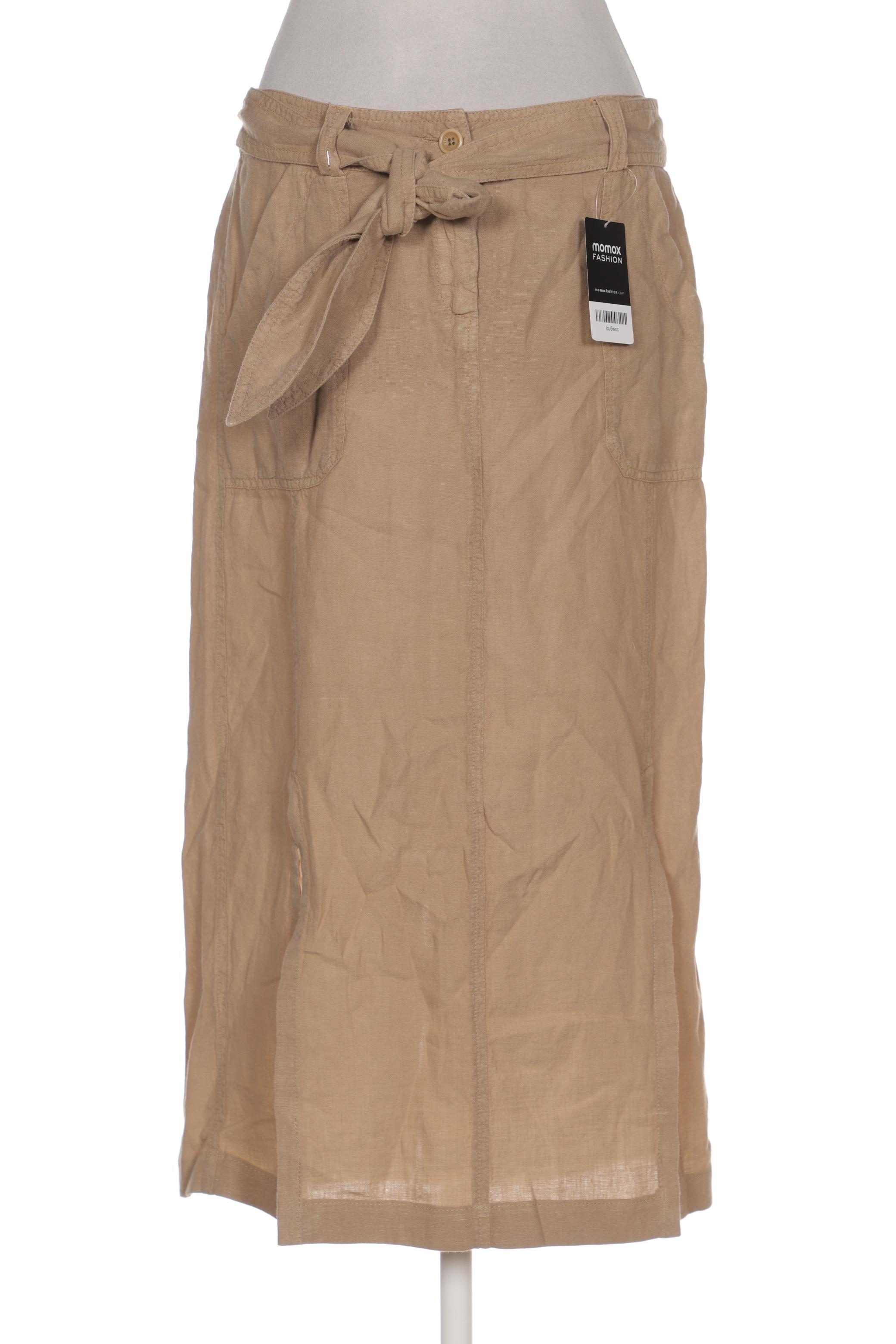 

Rene Lezard Damen Rock, beige, Gr. 36