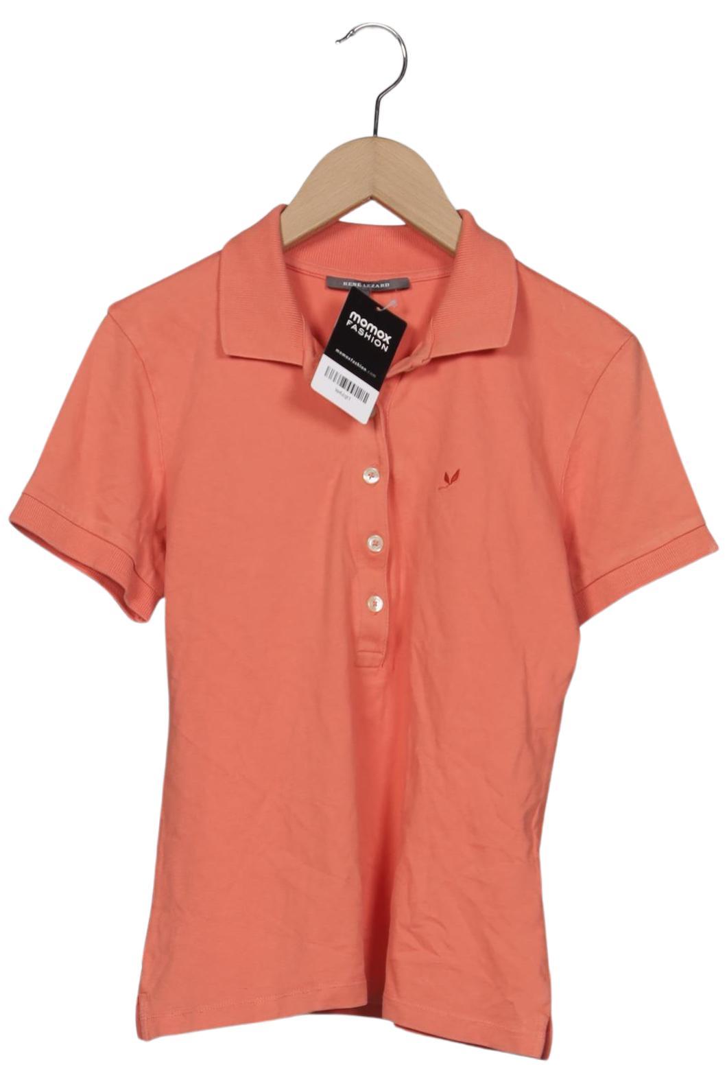 

Rene Lezard Damen Poloshirt, orange, Gr. 34