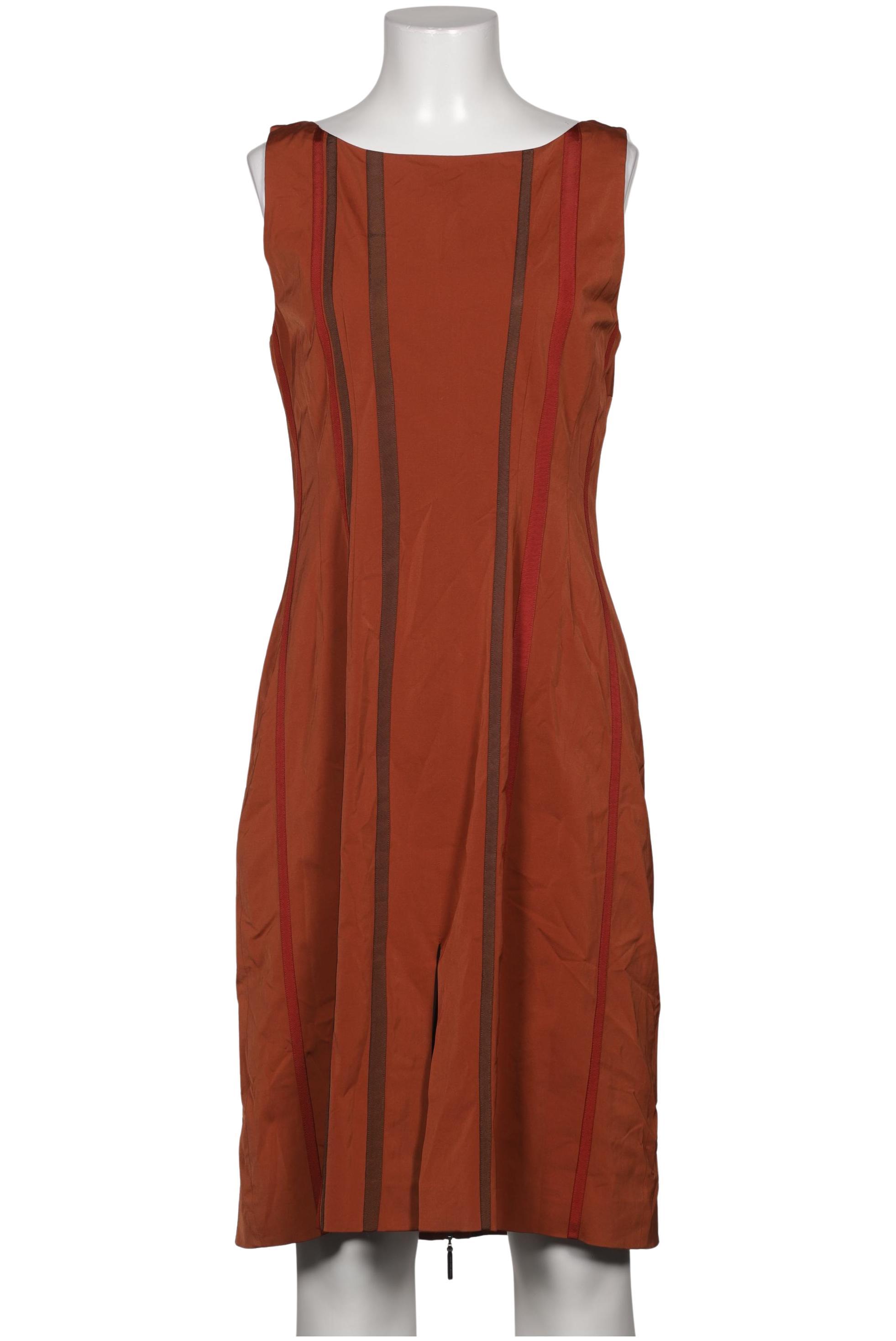 

Rene Lezard Damen Kleid, orange, Gr. 40