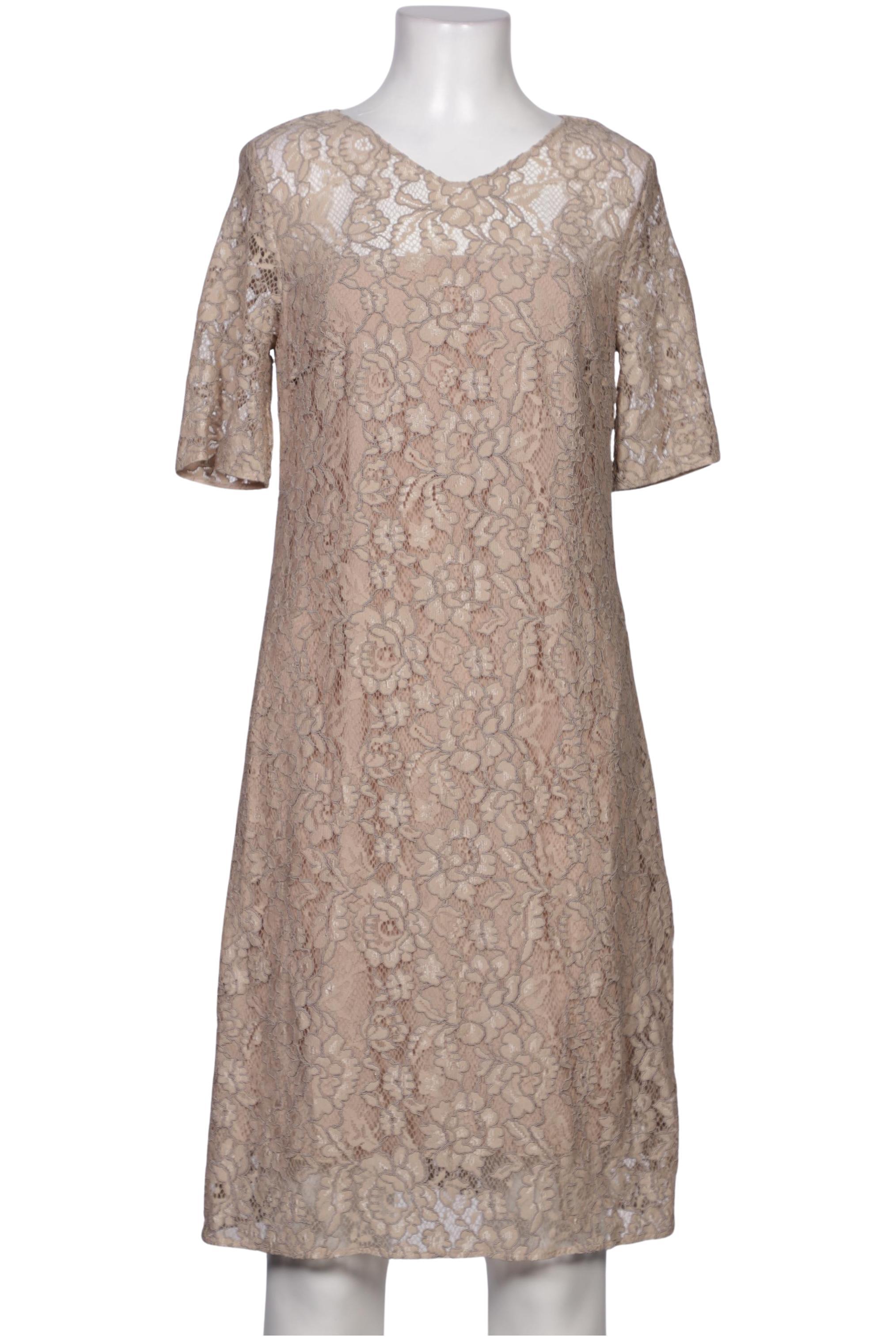 

Rene Lezard Damen Kleid, beige, Gr. 38