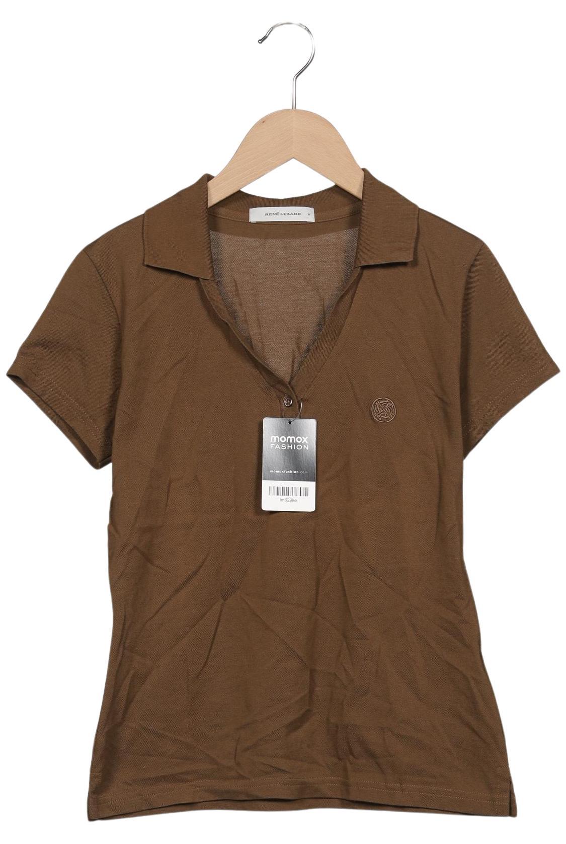 

Rene Lezard Damen Poloshirt, braun, Gr. 38