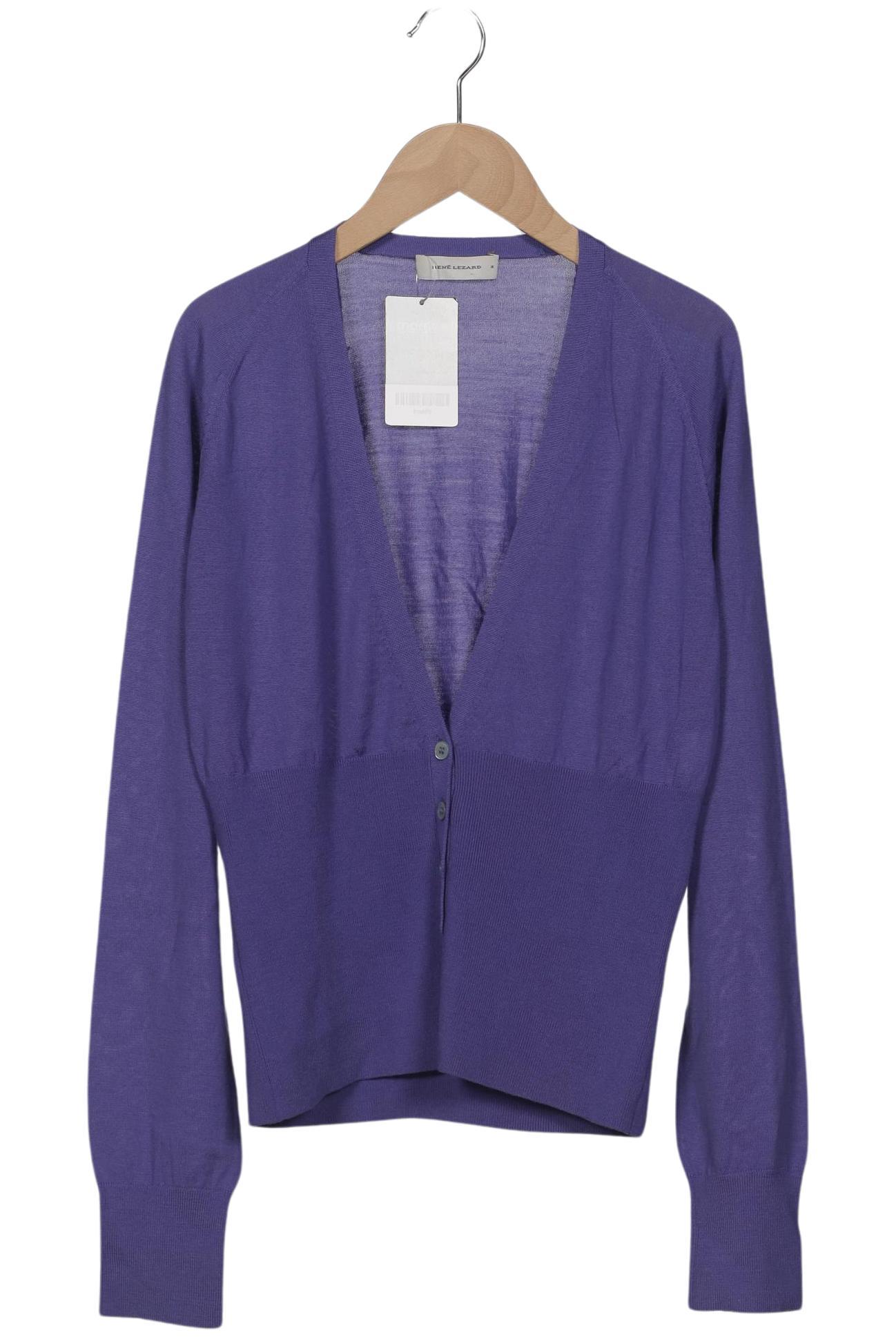 

Rene Lezard Damen Strickjacke, flieder, Gr. 38
