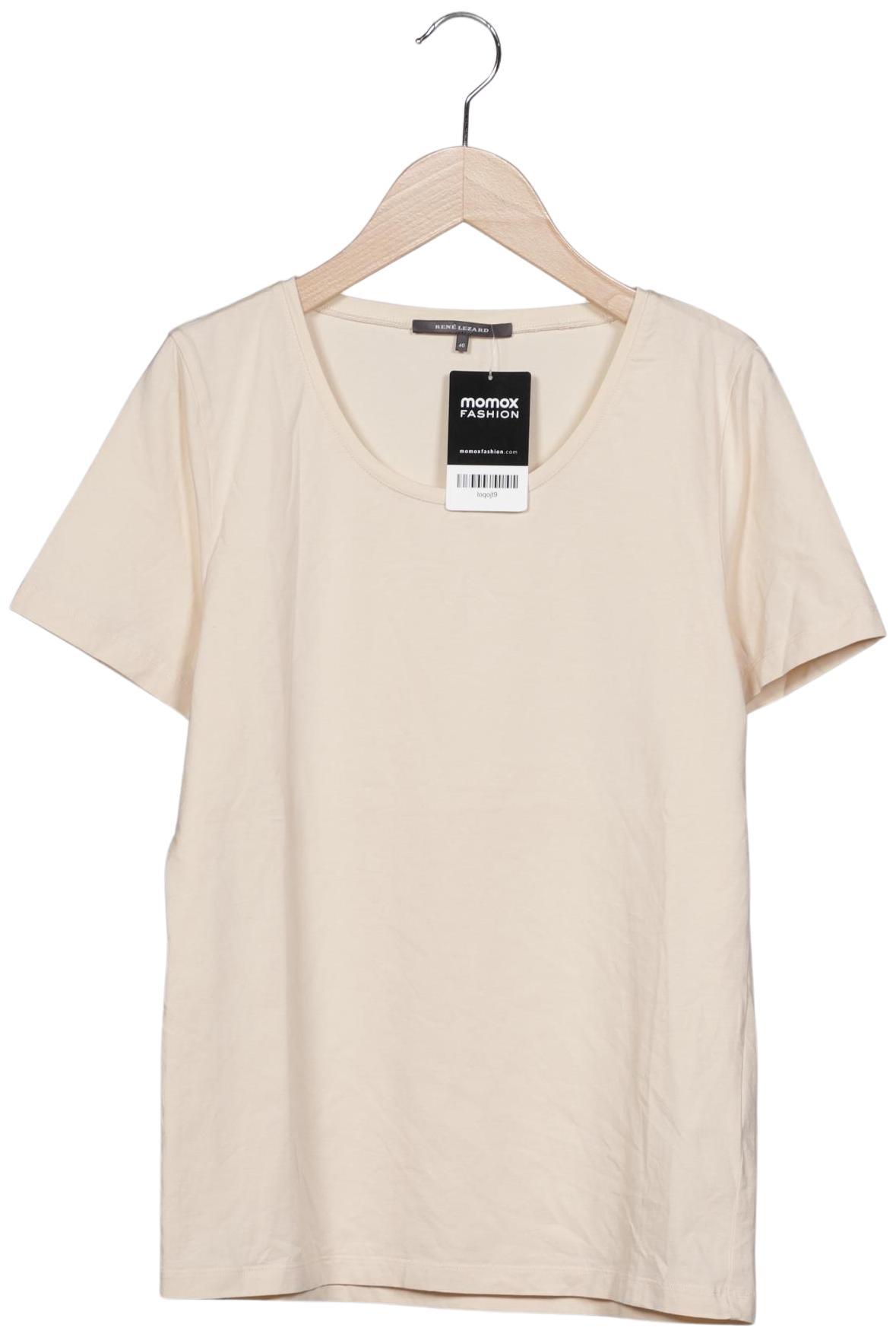 Thumbnail - Rene Lezard Damen T-Shirt, beige, Gr. 40
