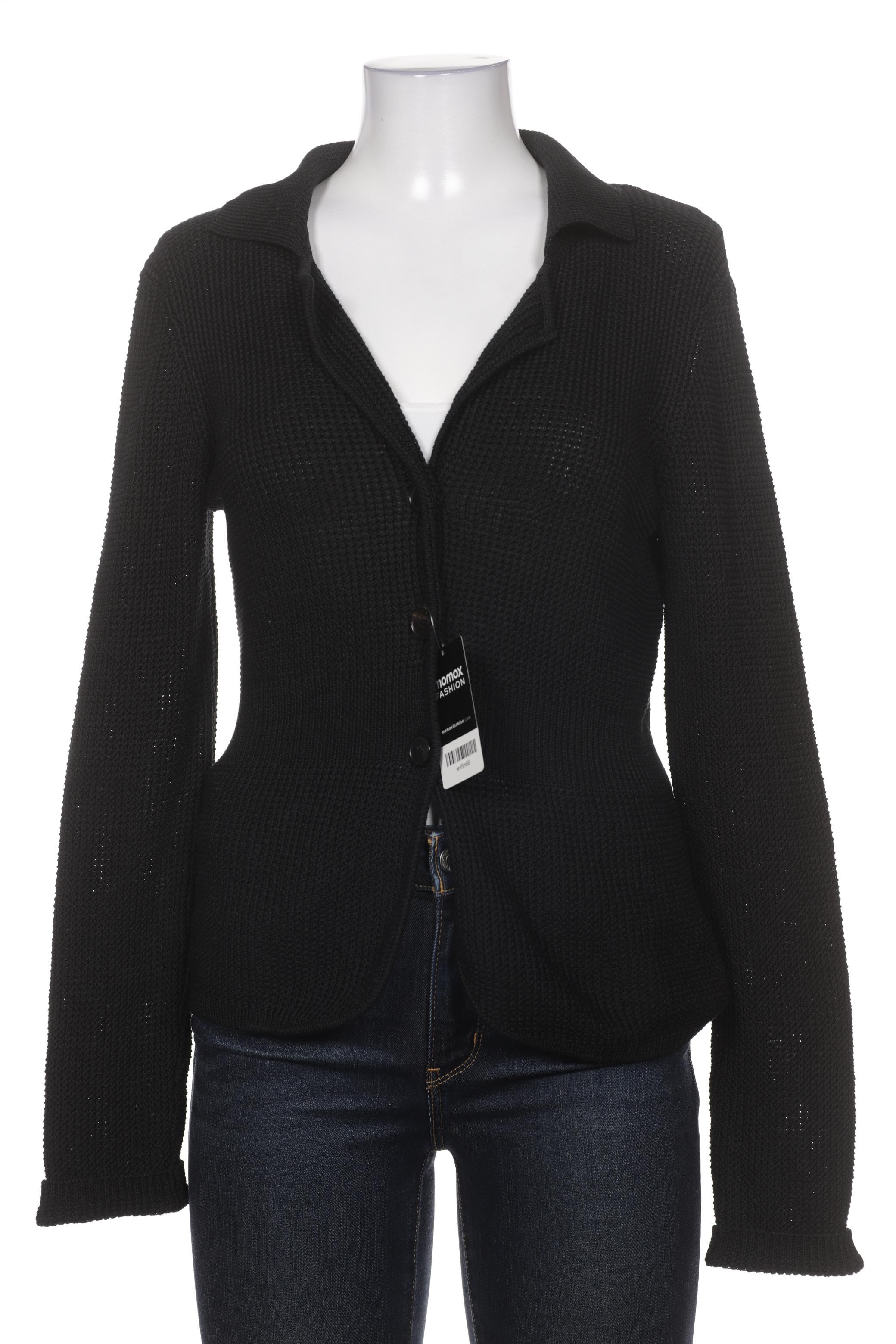 

Rene Lezard Damen Strickjacke, schwarz, Gr. 38