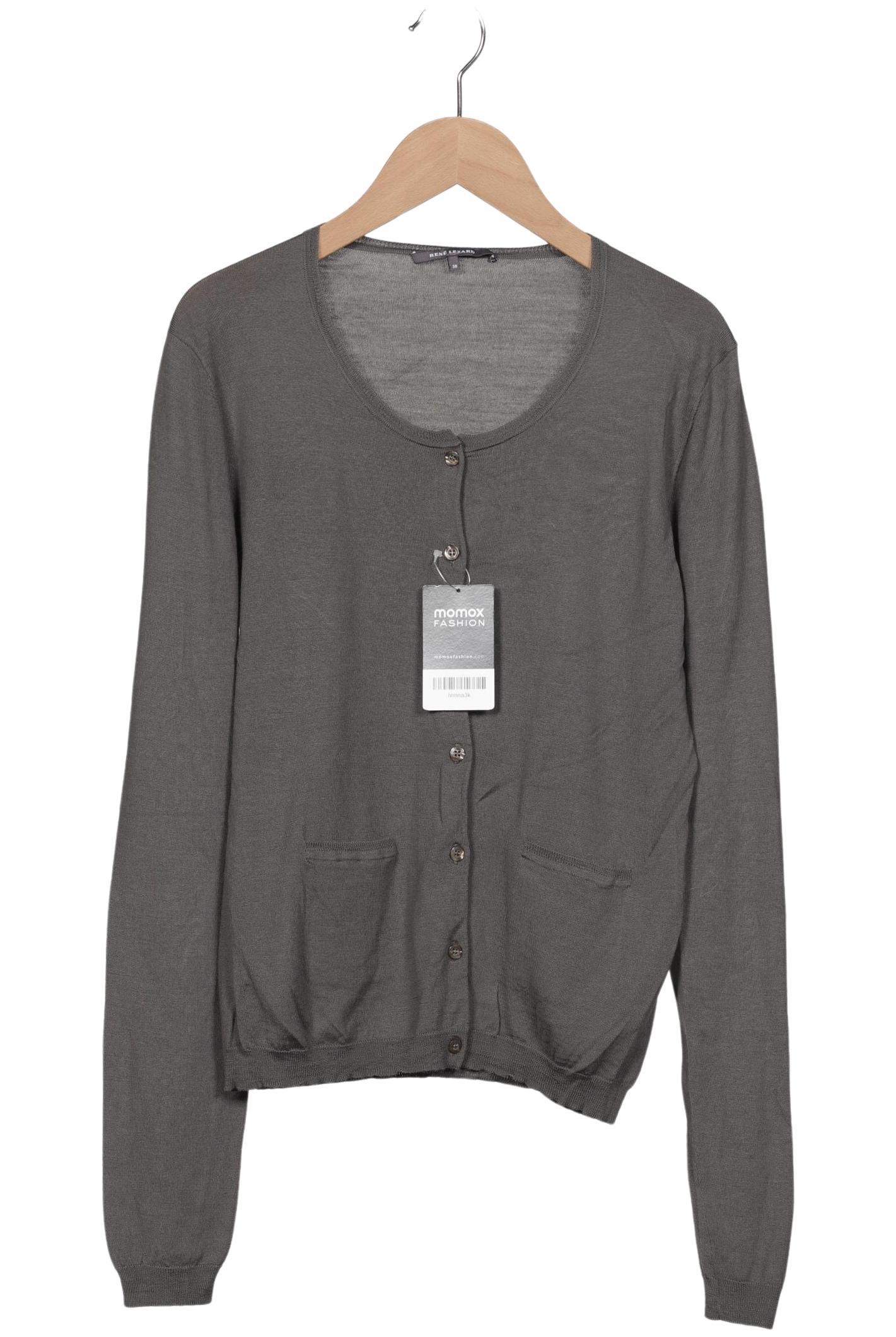

Rene Lezard Damen Strickjacke, grau, Gr. 38