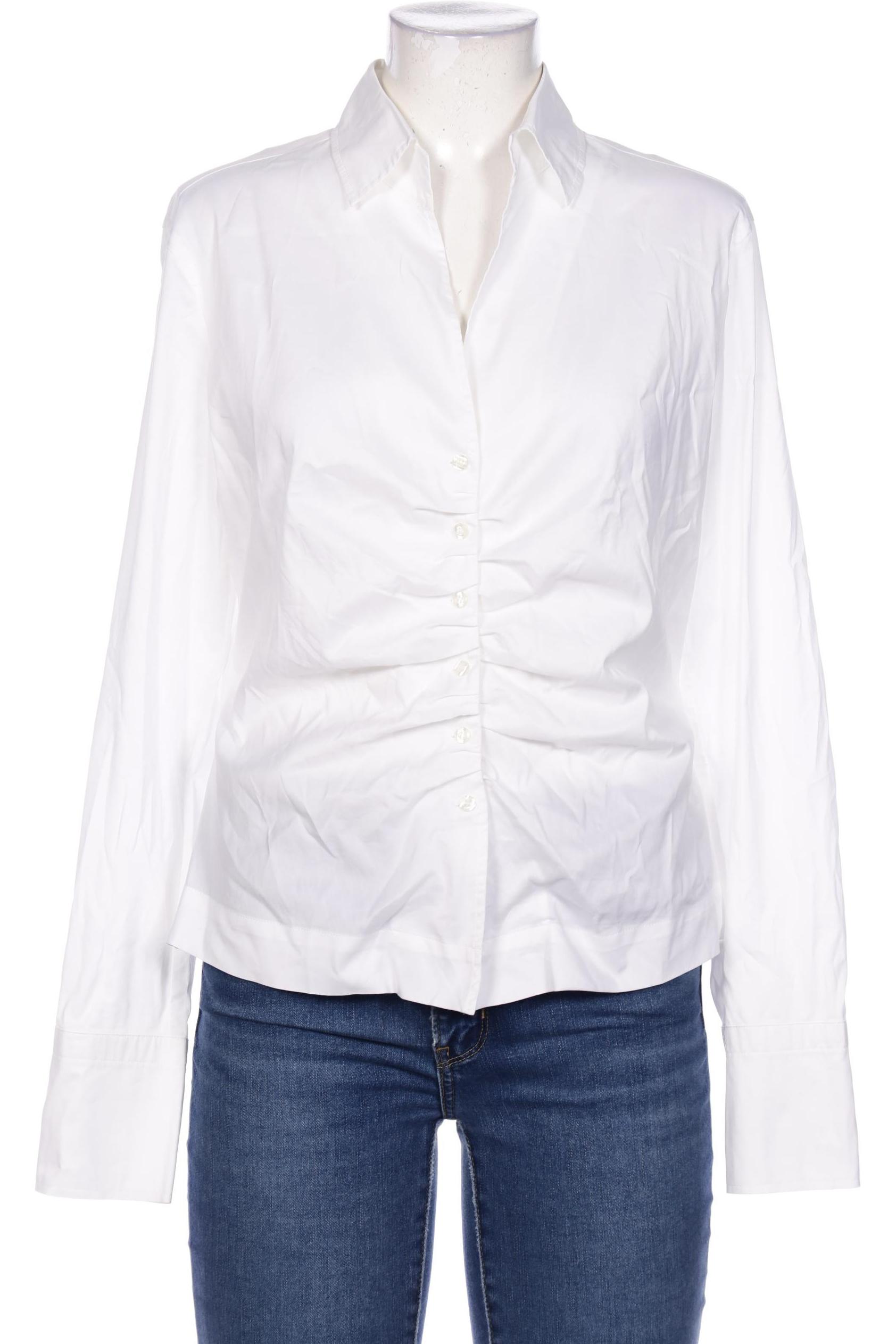 

Rene Lezard Damen Bluse, weiß, Gr. 42