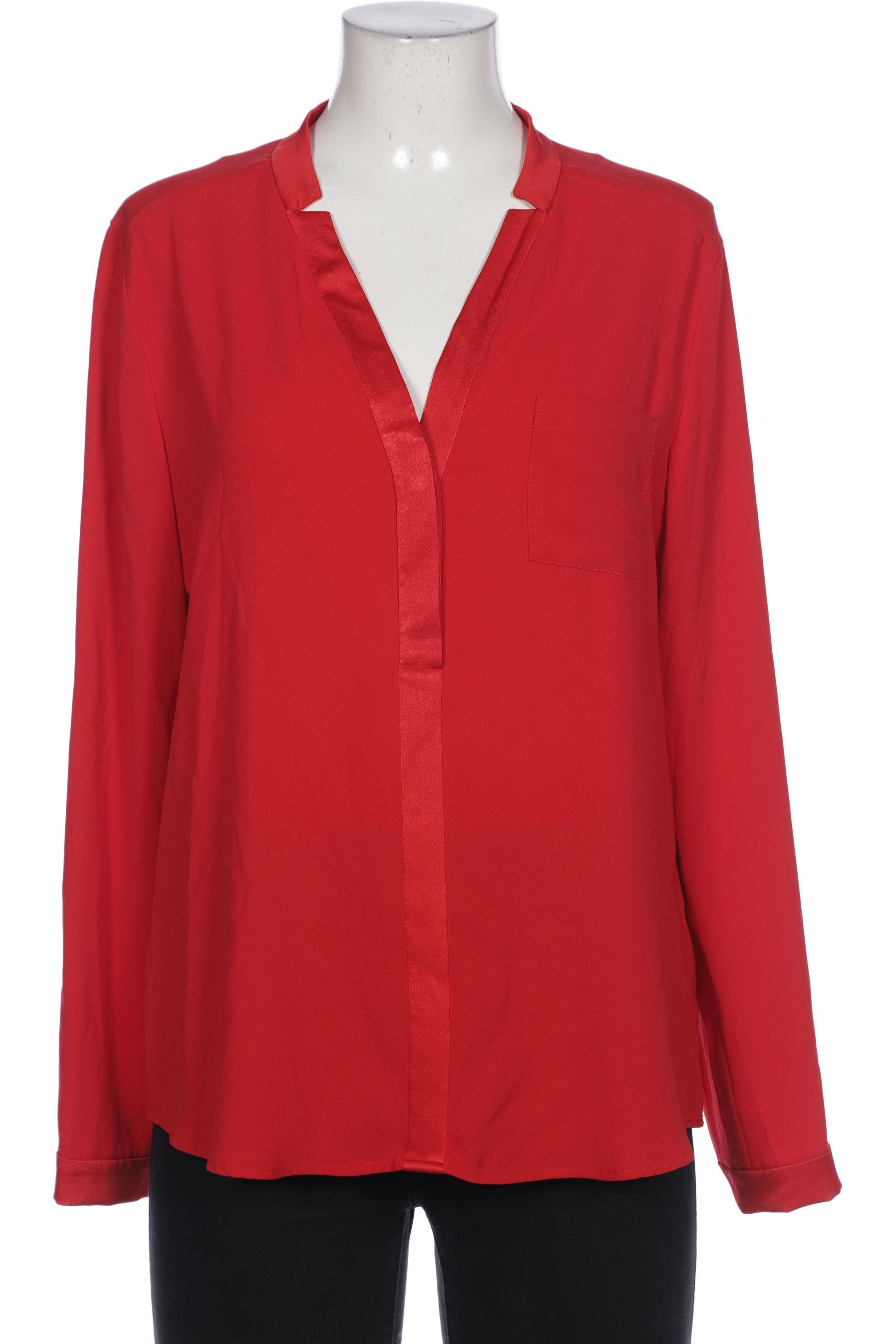 

Rene Lezard Damen Bluse, rot, Gr. 40