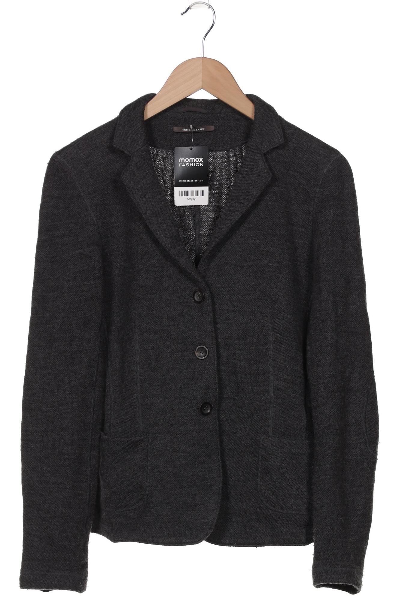

Rene Lezard Damen Strickjacke, grau, Gr. 40