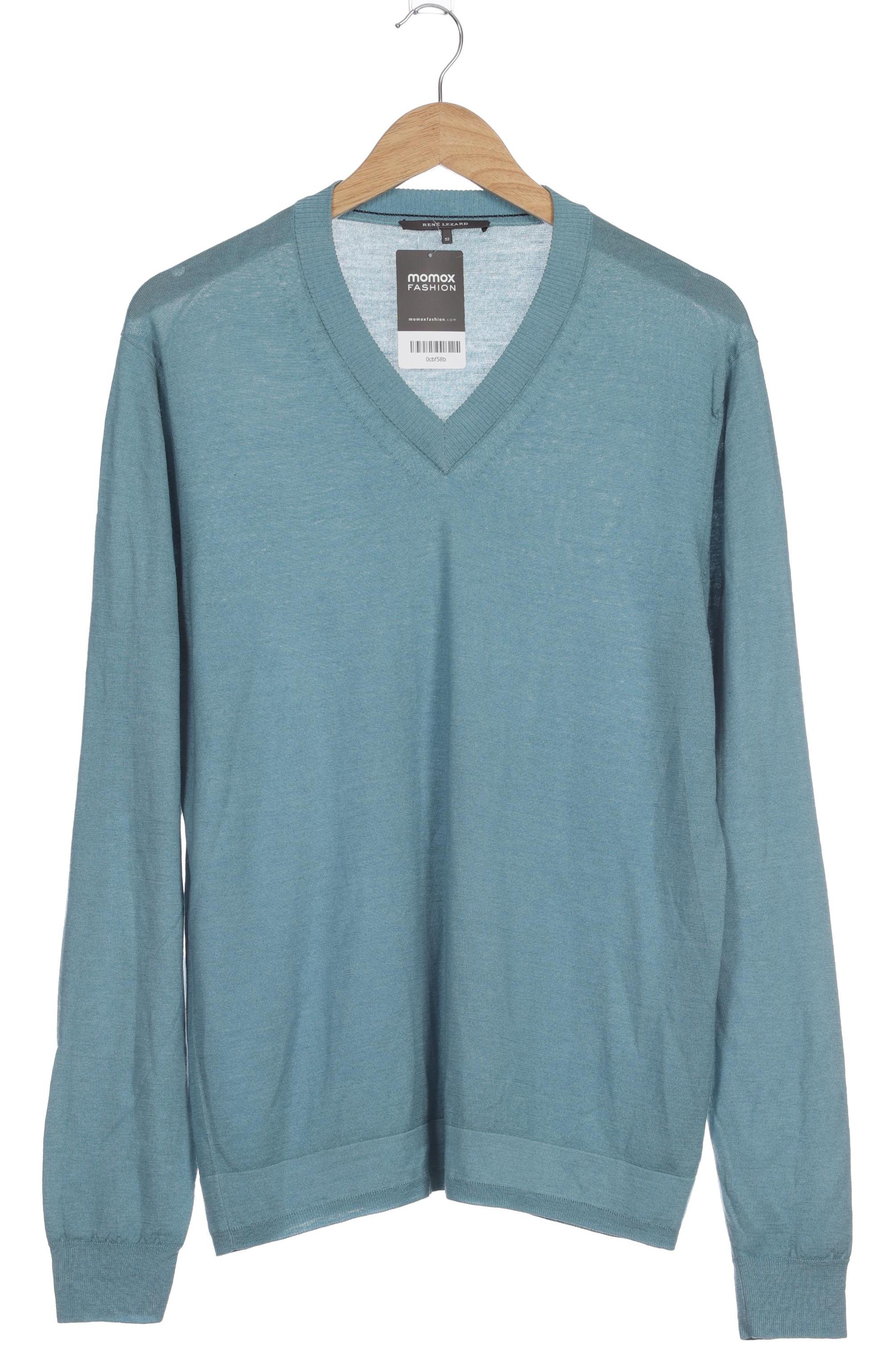 

Rene Lezard Damen Pullover, türkis, Gr. 52
