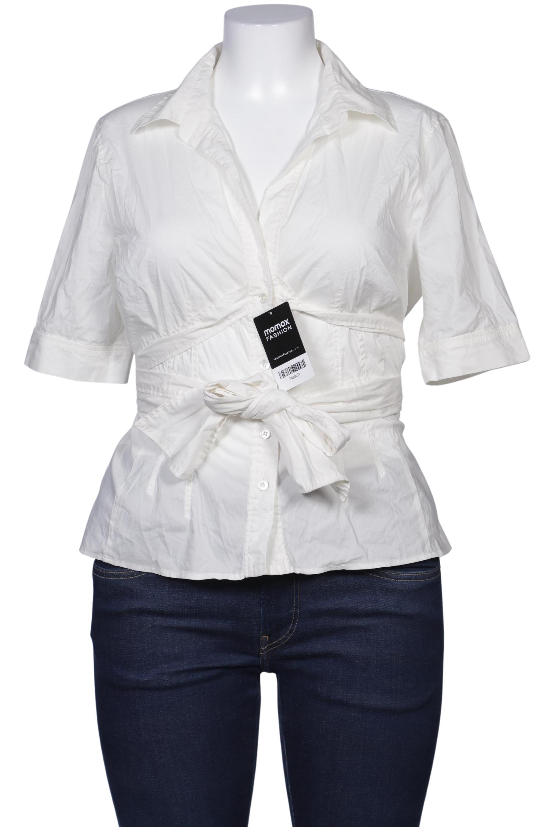 

Rene Lezard Damen Bluse, cremeweiß, Gr. 44