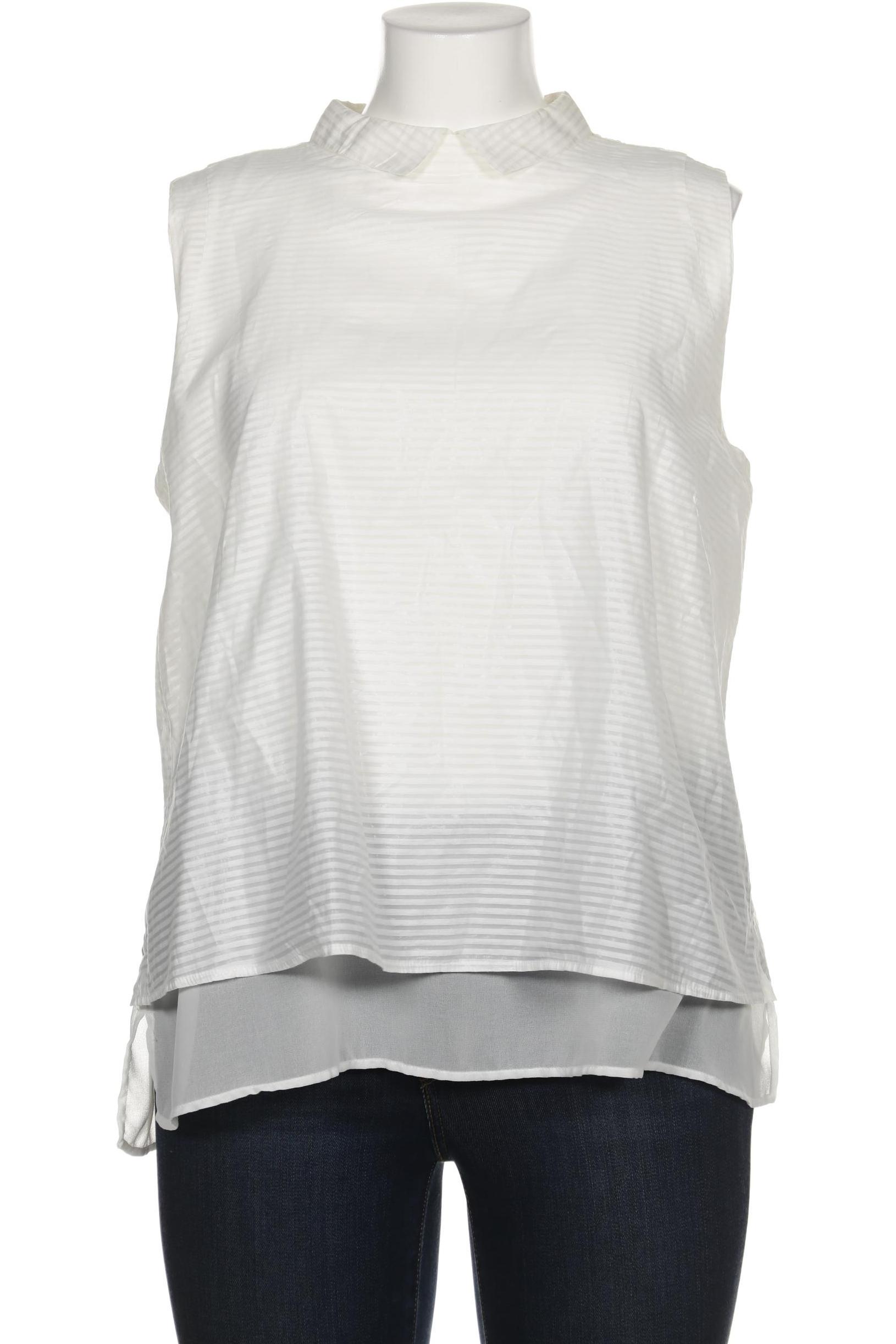 

Rene Lezard Damen Bluse, weiß