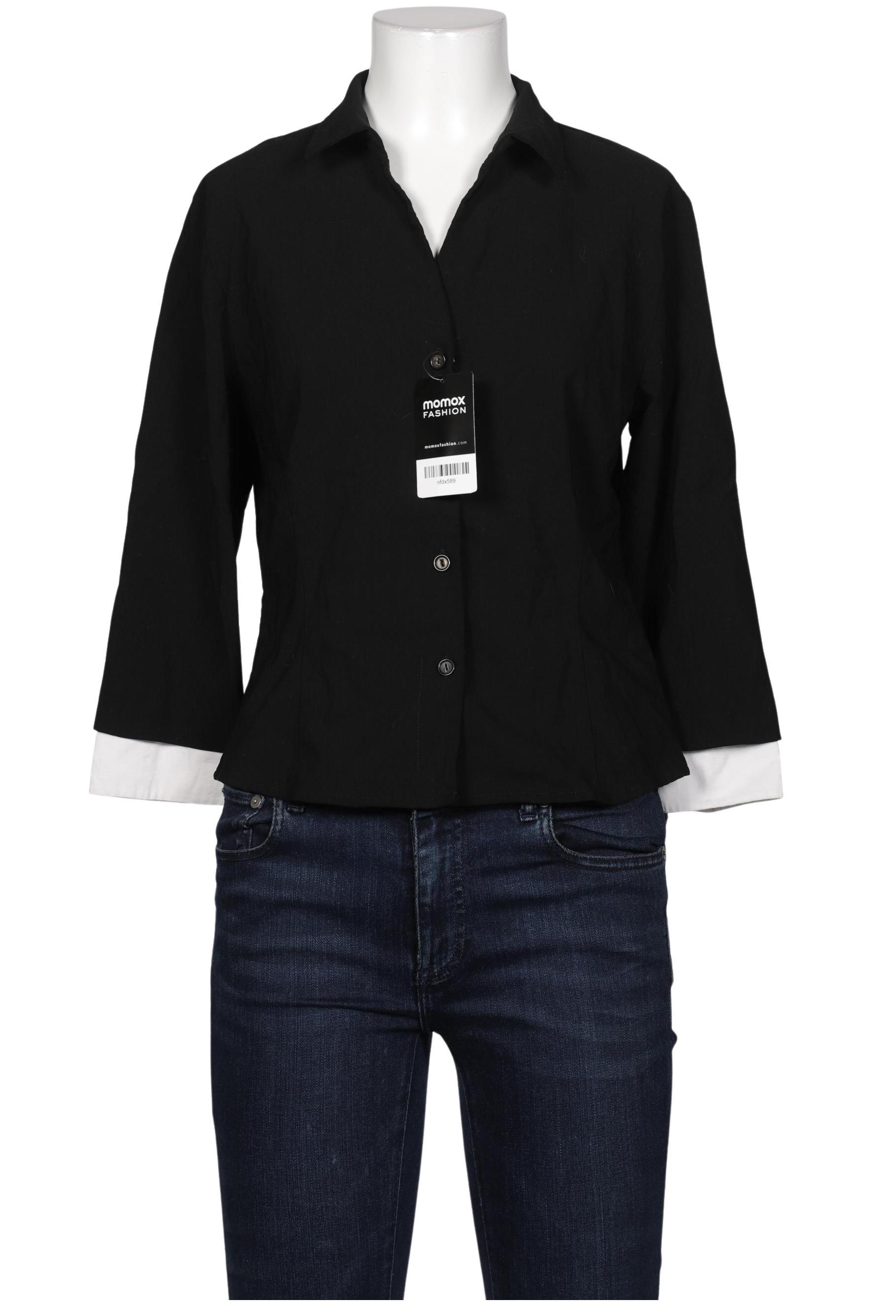 

Rene Lezard Damen Bluse, schwarz, Gr. 38