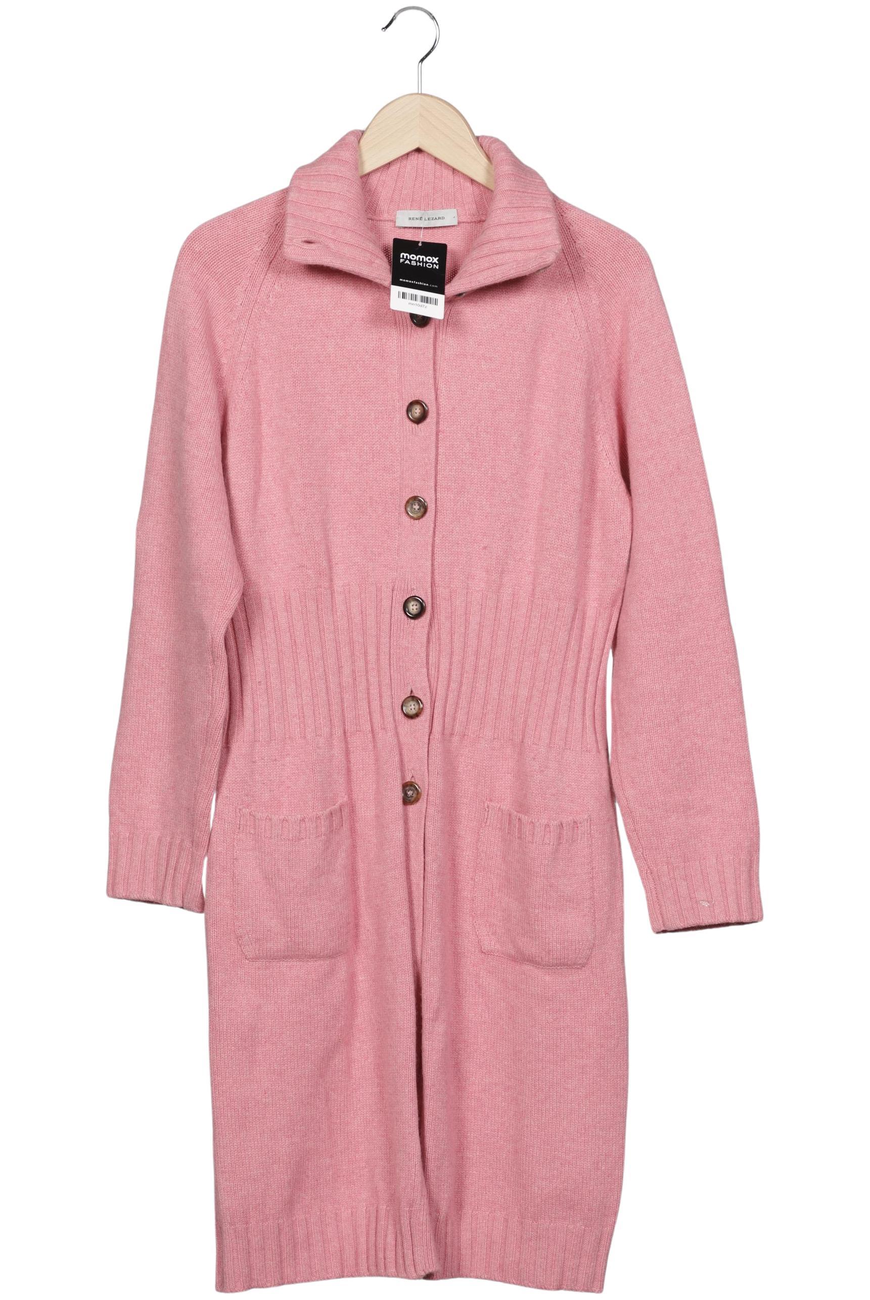 

Rene Lezard Damen Strickjacke, pink, Gr. 42