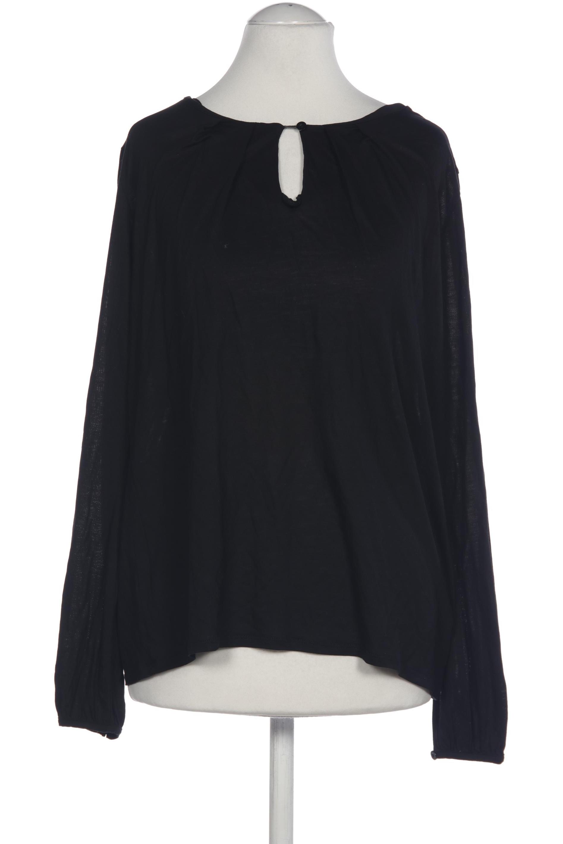 

Rene Lezard Damen Langarmshirt, schwarz, Gr. 36