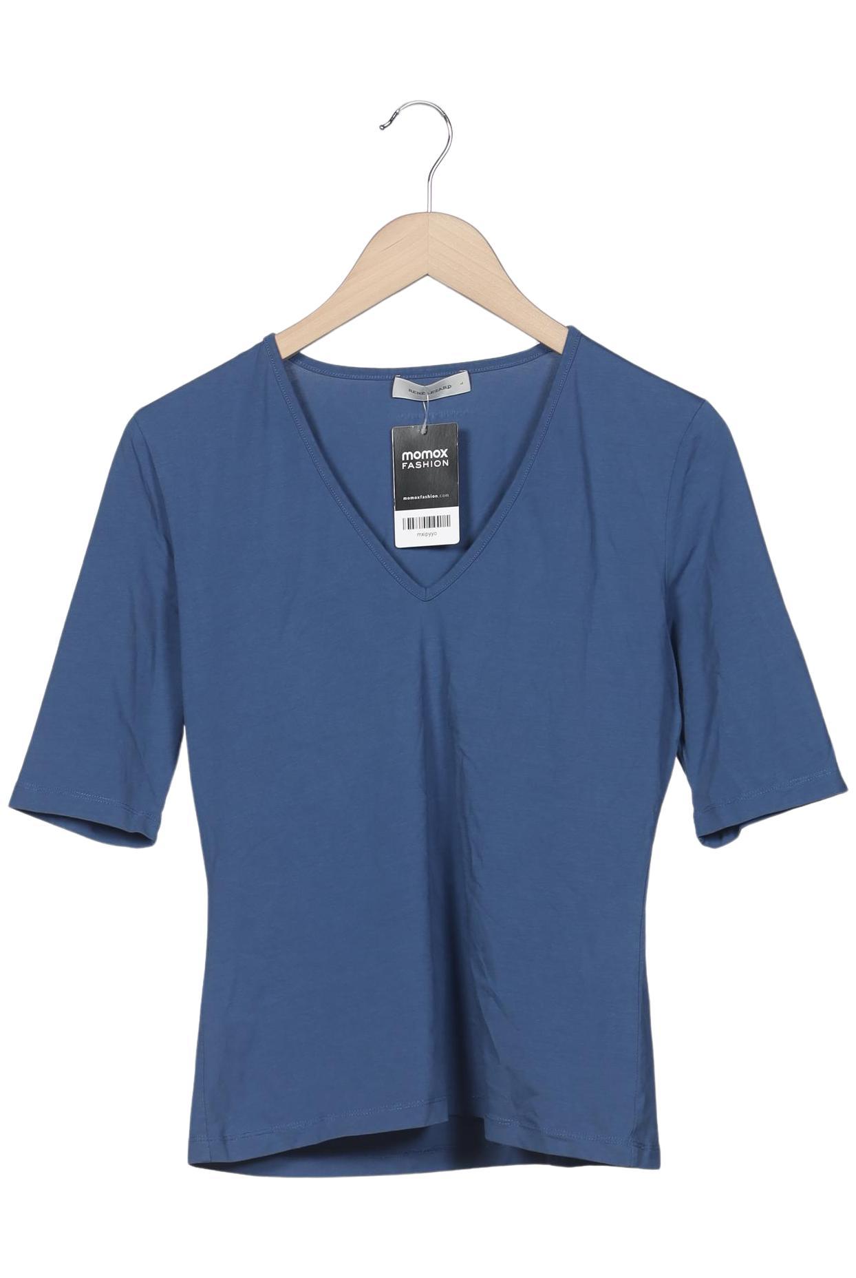 

Rene Lezard Damen T-Shirt, blau, Gr. 42