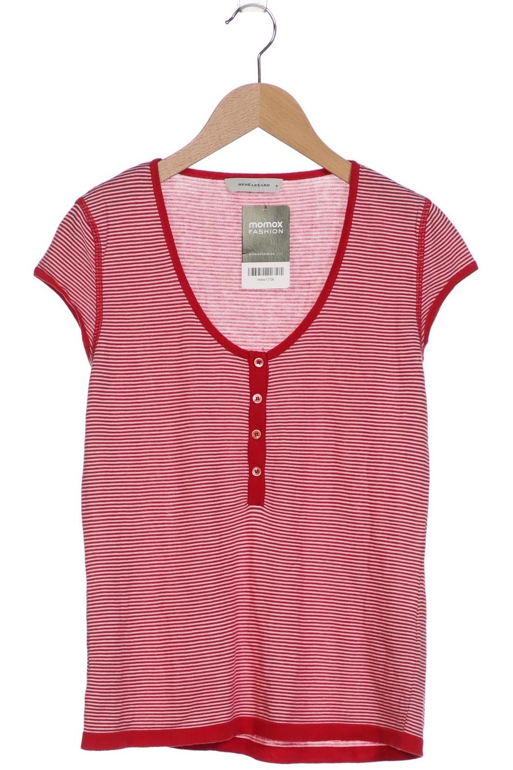 

Rene Lezard Damen T-Shirt, rot, Gr. 38