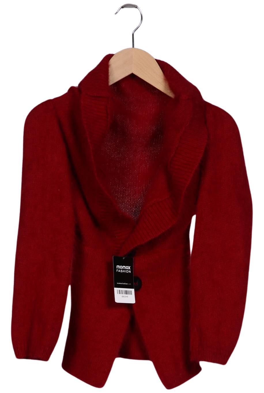 

Rene Lezard Damen Strickjacke, rot, Gr. 36
