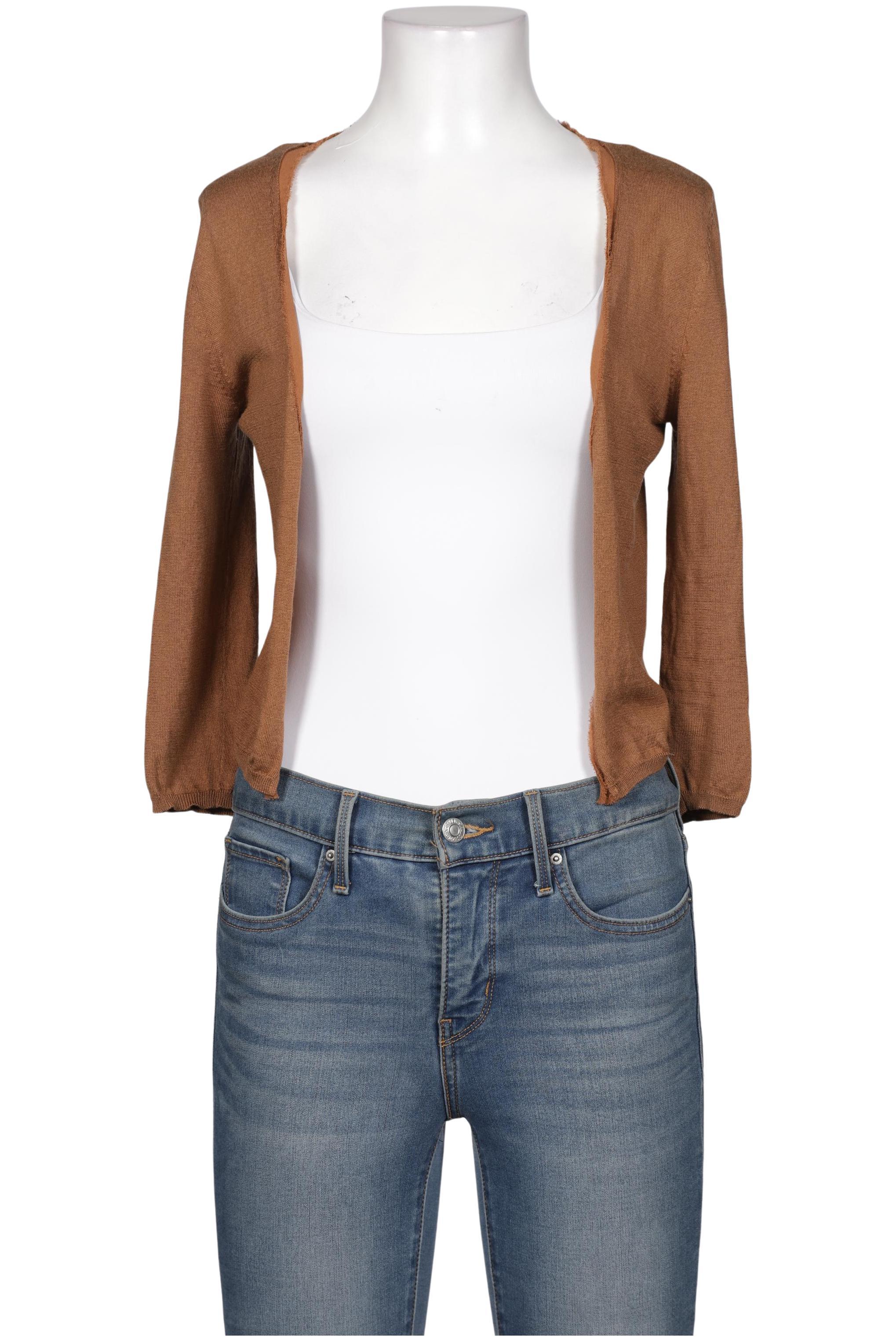 

Rene Lezard Damen Strickjacke, braun, Gr. 34