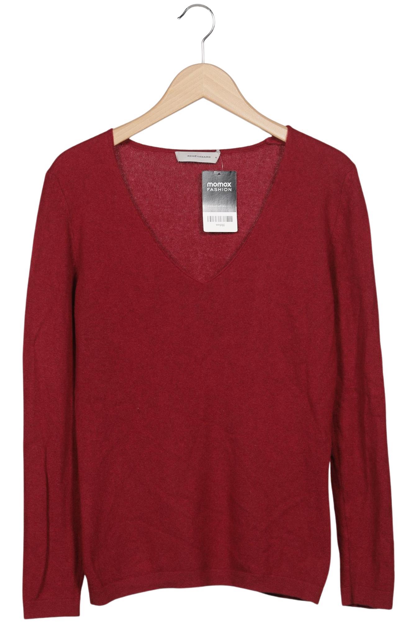 

Rene Lezard Damen Pullover, rot, Gr. 38