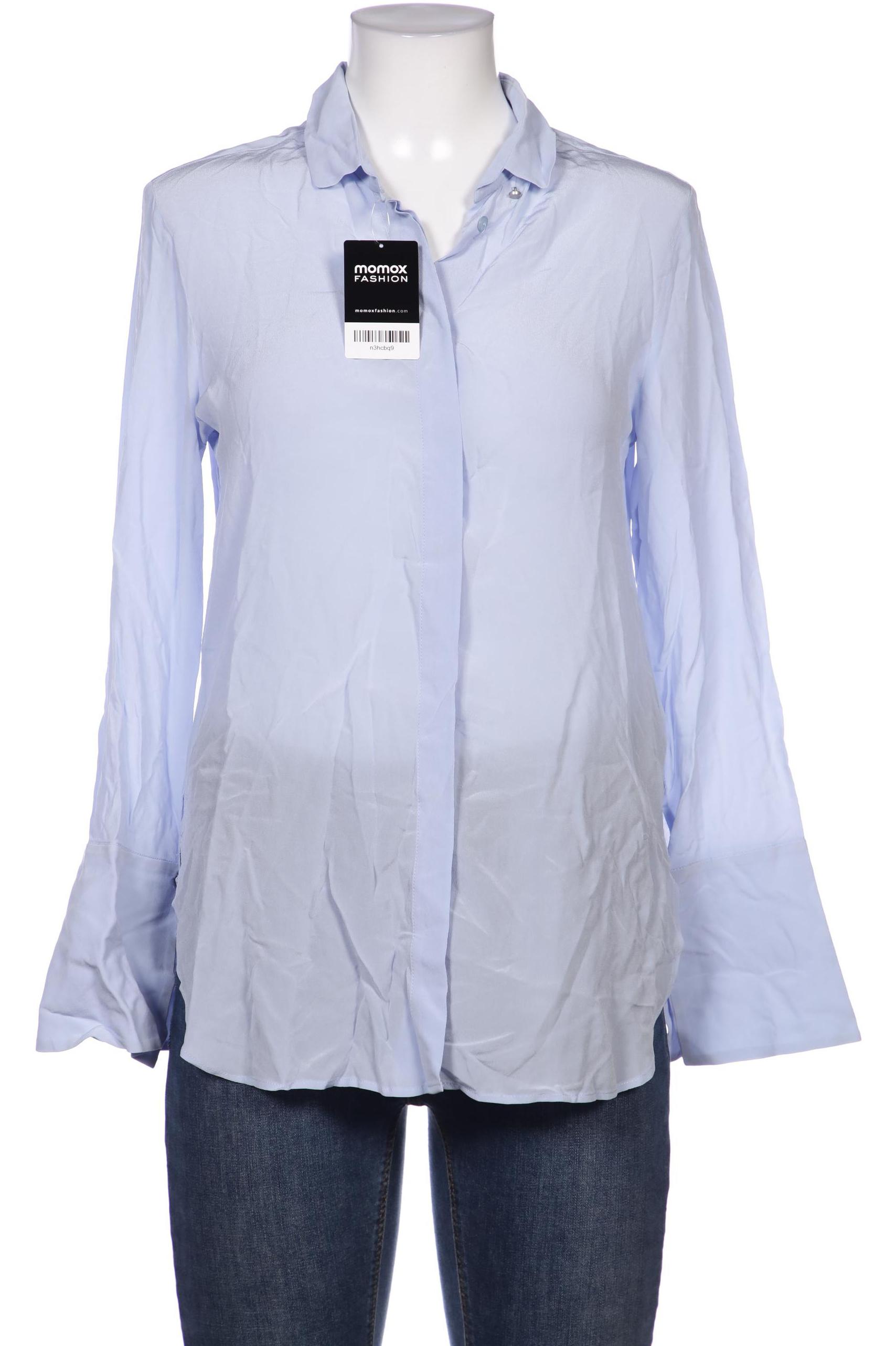 

Rene Lezard Damen Bluse, hellblau, Gr. 36