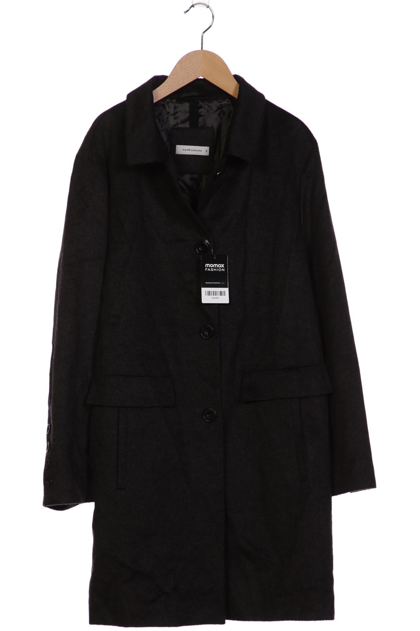 

Rene Lezard Damen Mantel, schwarz, Gr. 40
