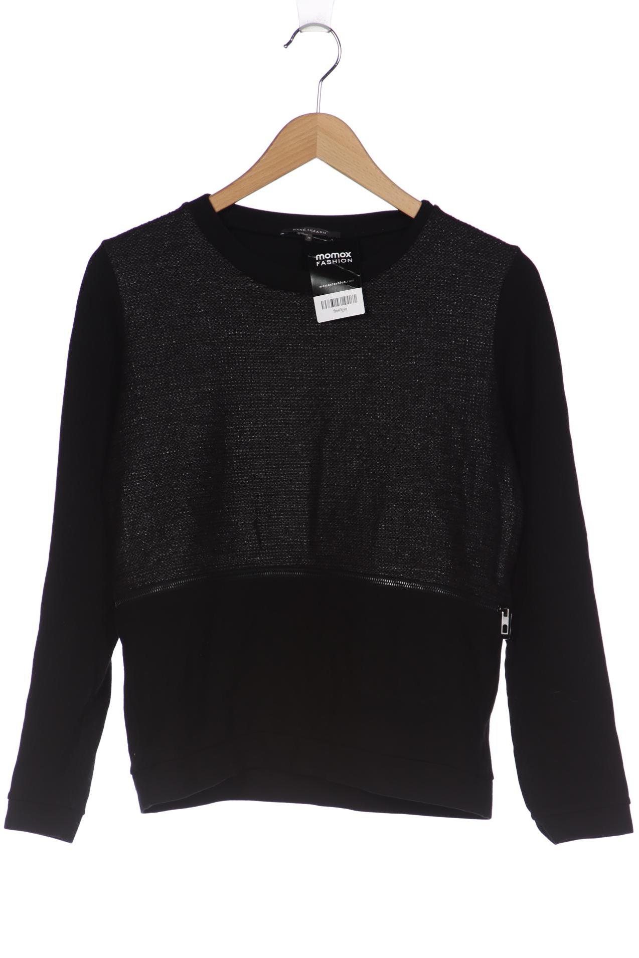 

Rene Lezard Damen Sweatshirt, schwarz