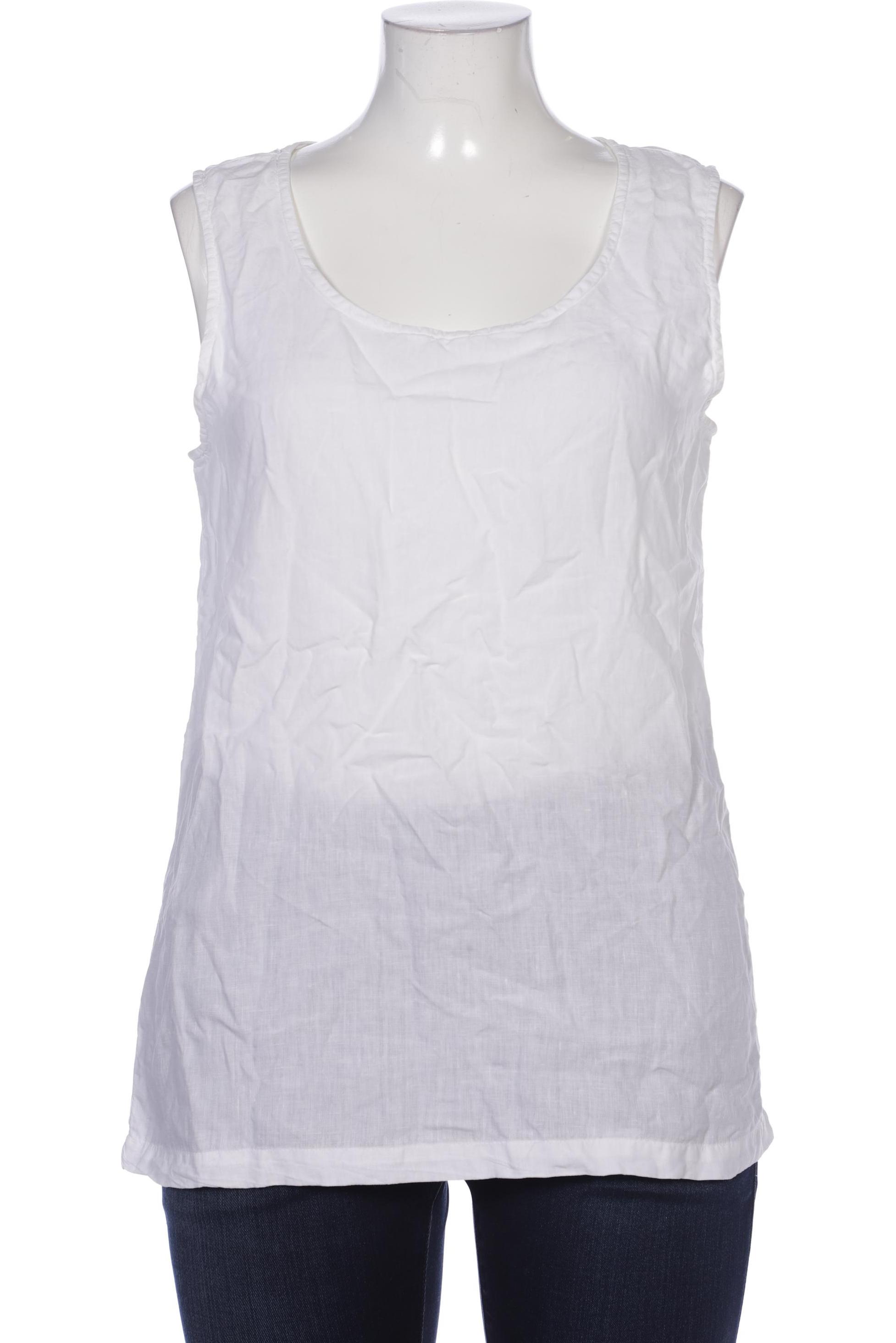 

Rene Lezard Damen Top, weiß, Gr. 44