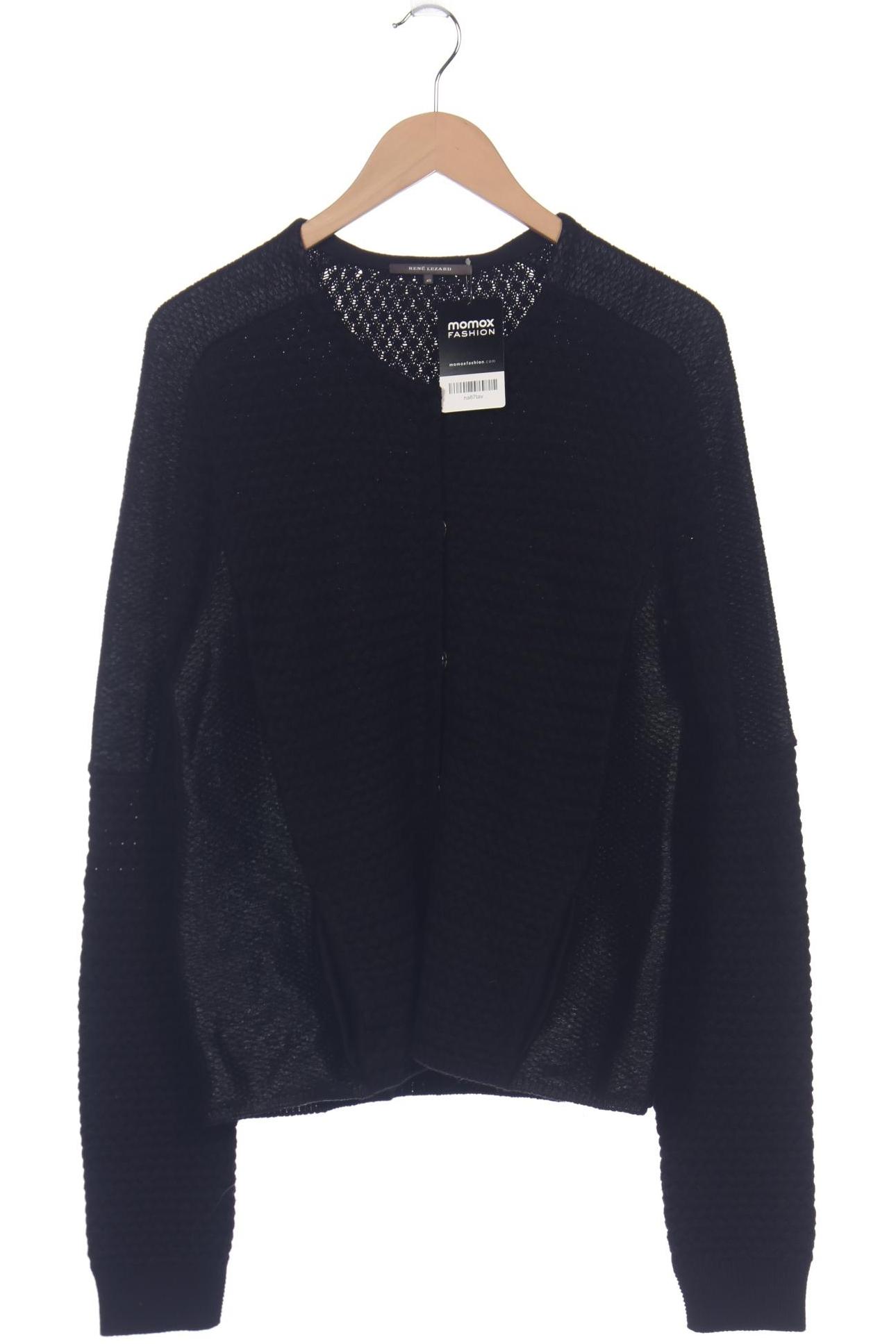 

Rene Lezard Damen Strickjacke, schwarz, Gr. 40