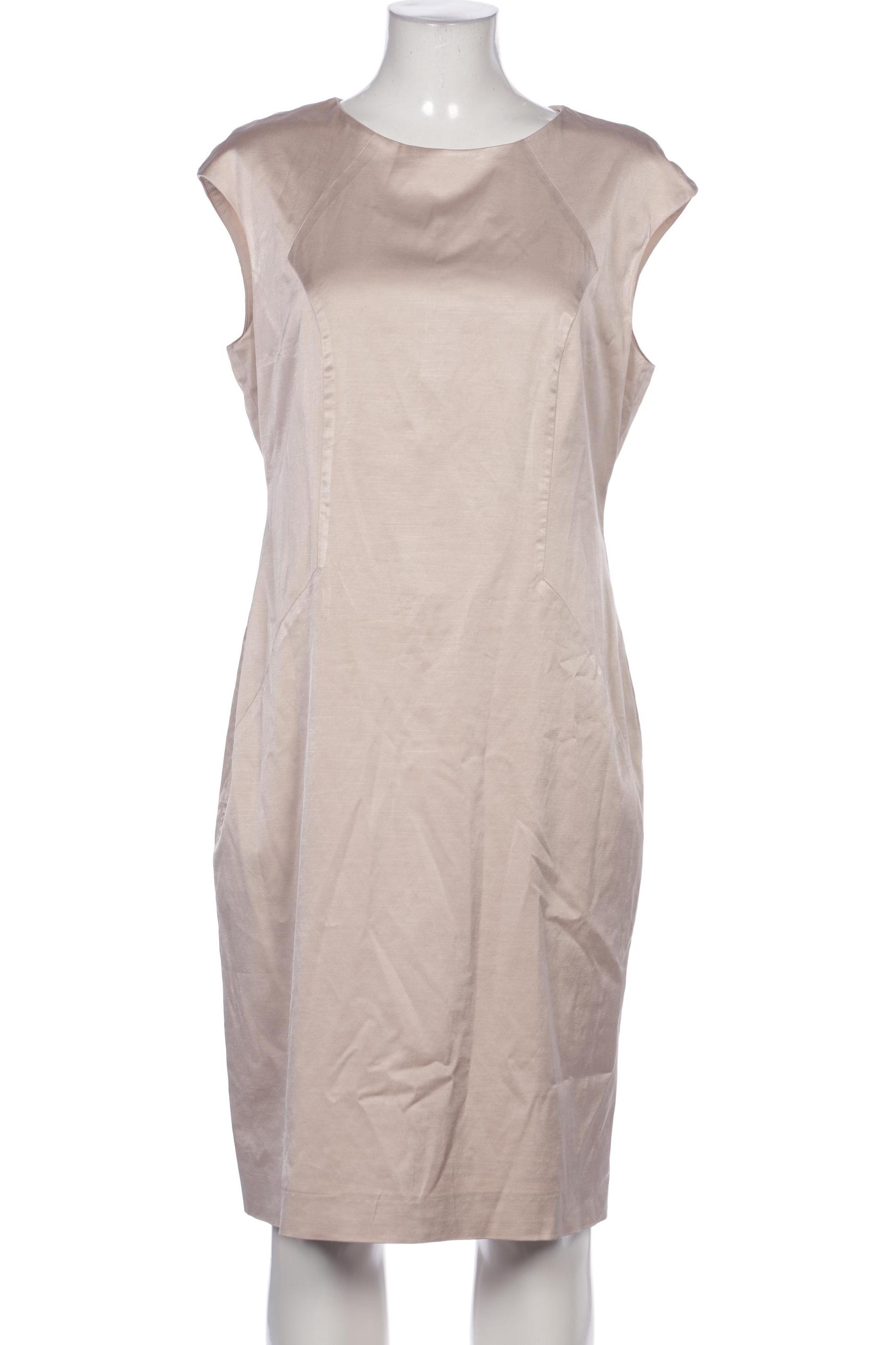 

Rene Lezard Damen Kleid, beige, Gr. 42