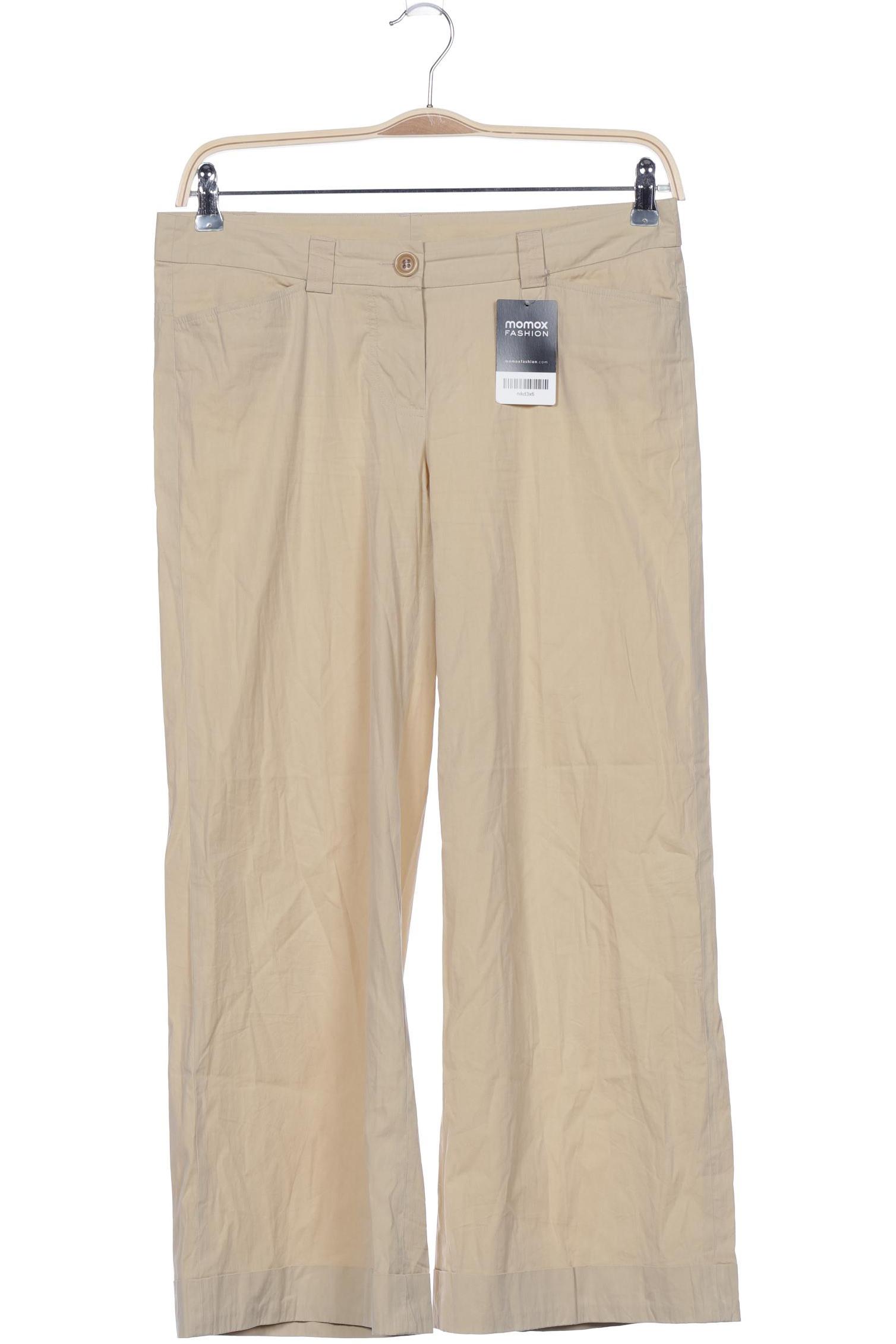 

Rene Lezard Damen Stoffhose, cremeweiß