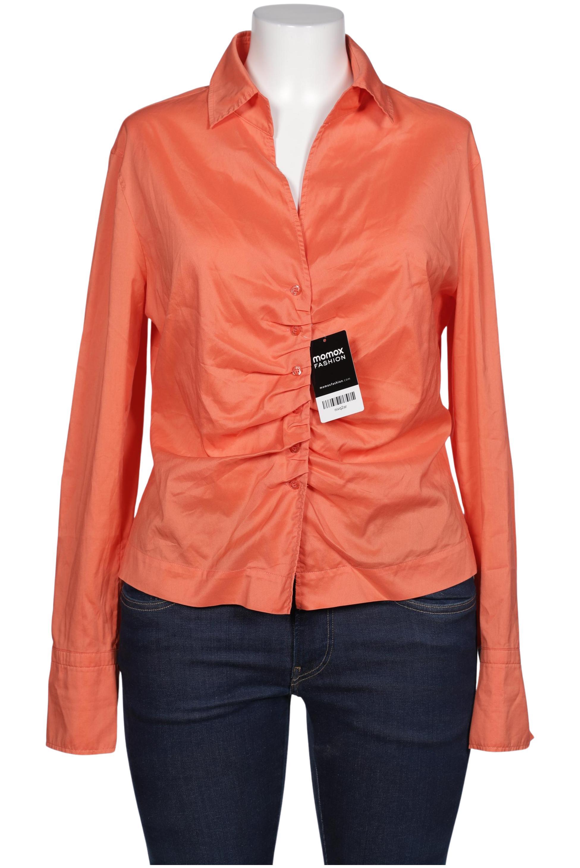 Thumbnail - Rene Lezard Damen Bluse, orange, Gr. 44