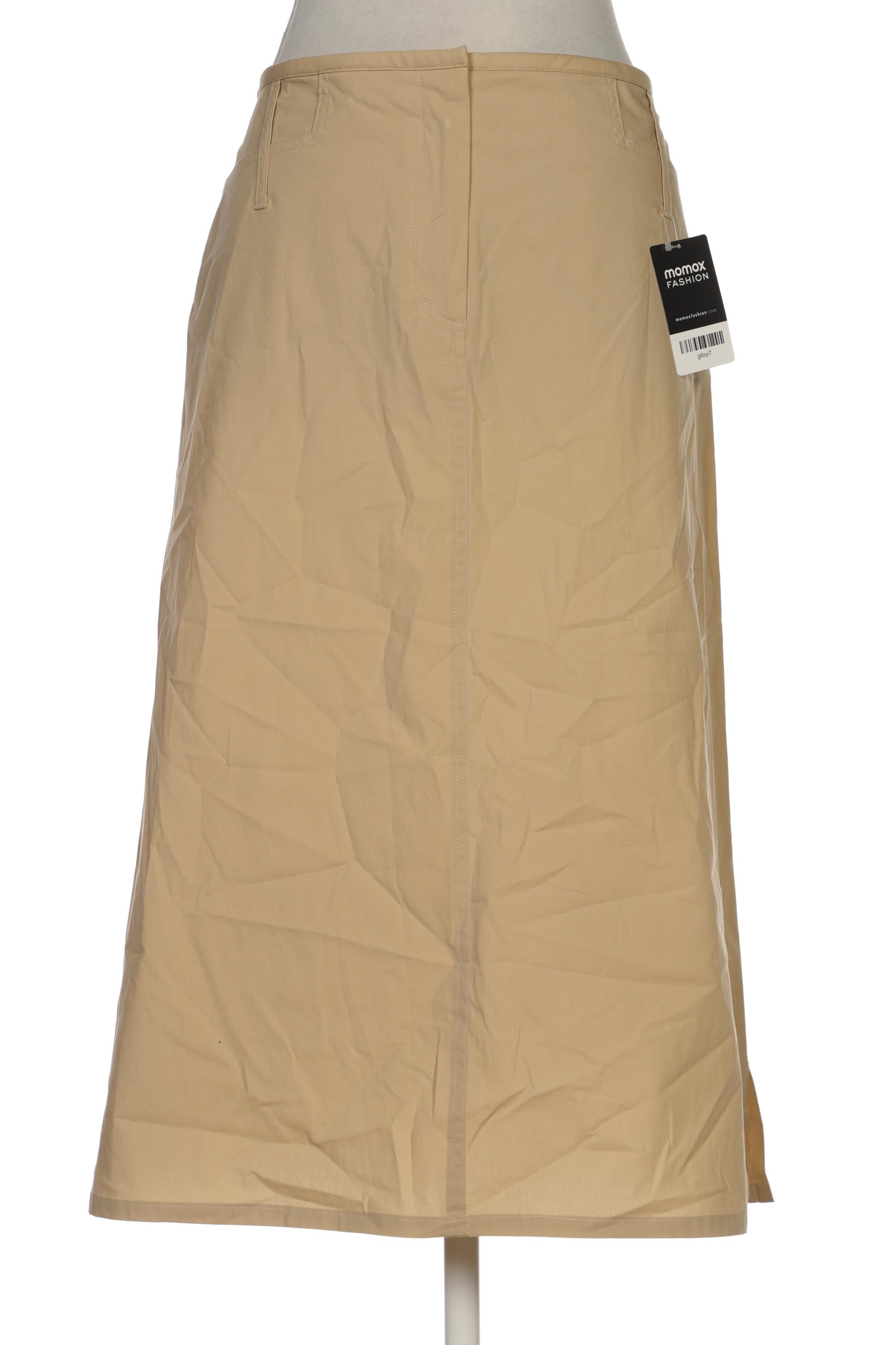 

Rene Lezard Damen Rock, beige, Gr. 38