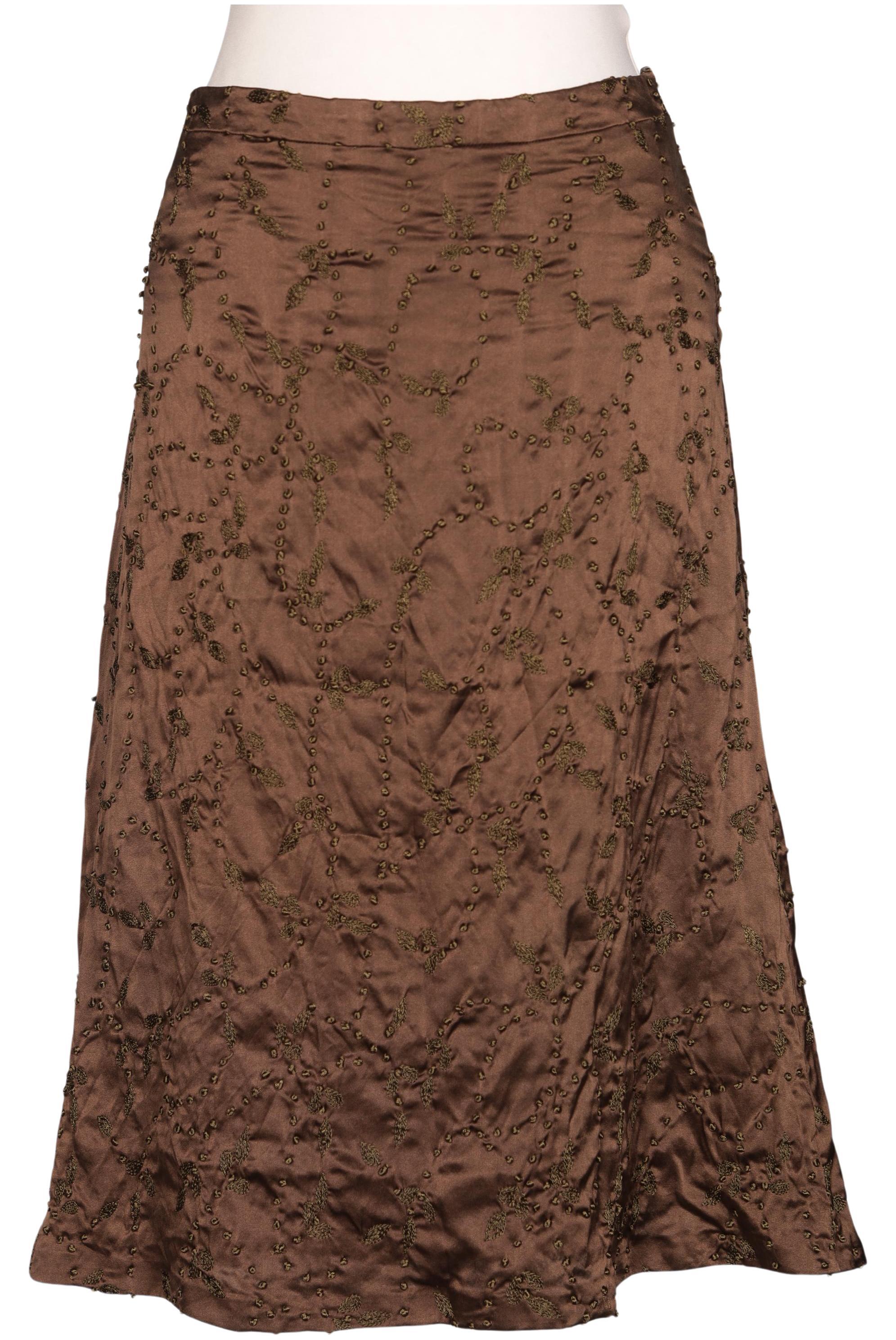 

Rene Lezard Damen Rock, braun, Gr. 40