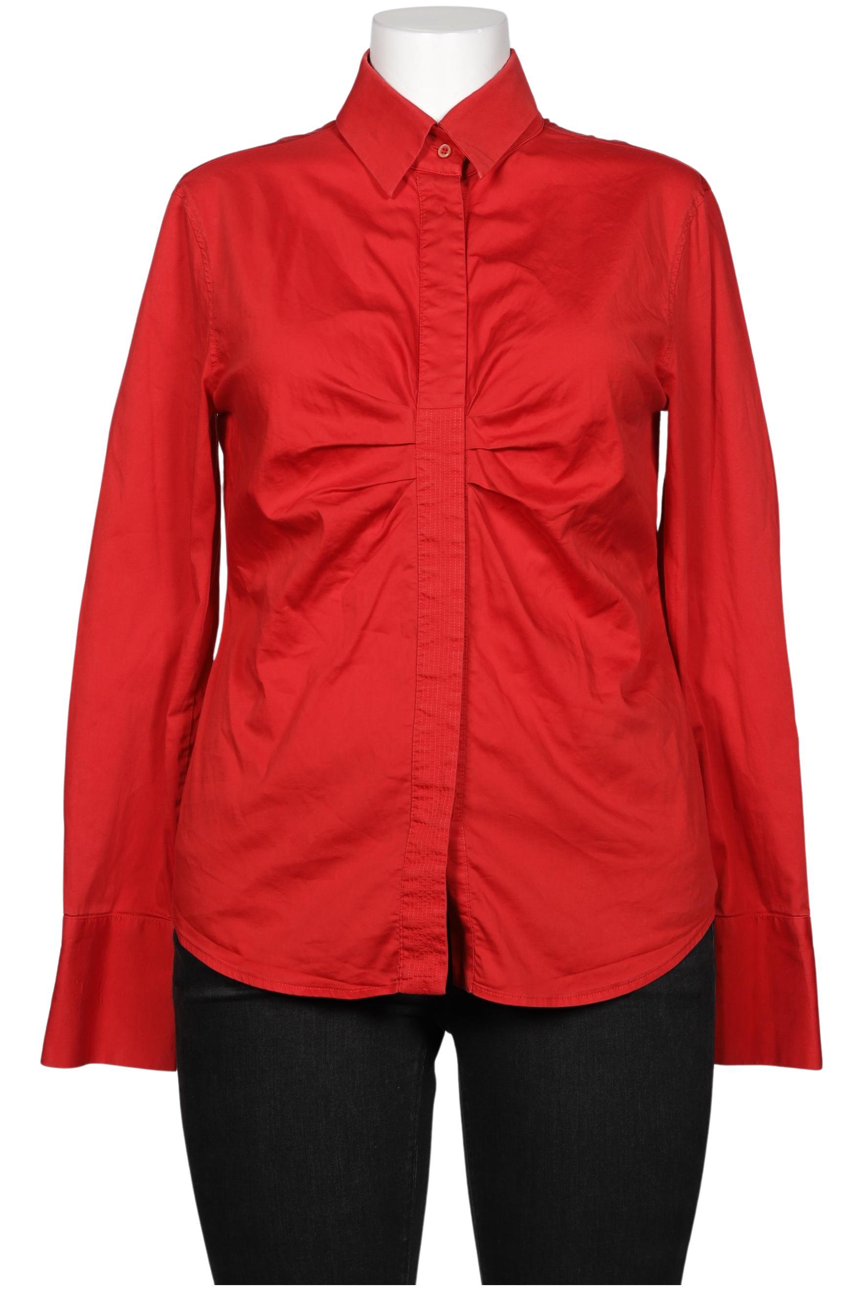 Thumbnail - Rene Lezard Damen Bluse, rot, Gr. 42