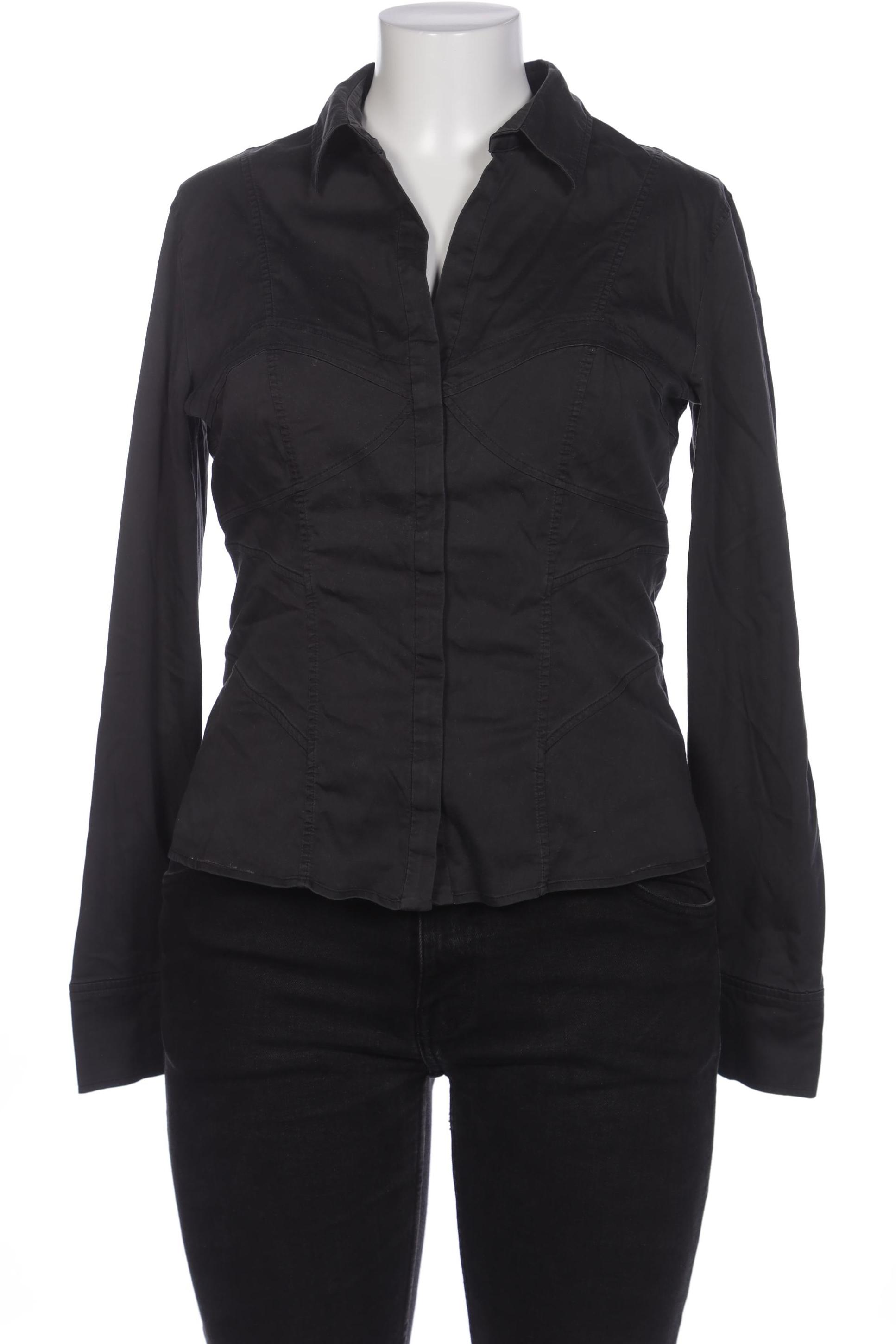 

Rene Lezard Damen Bluse, schwarz, Gr. 42