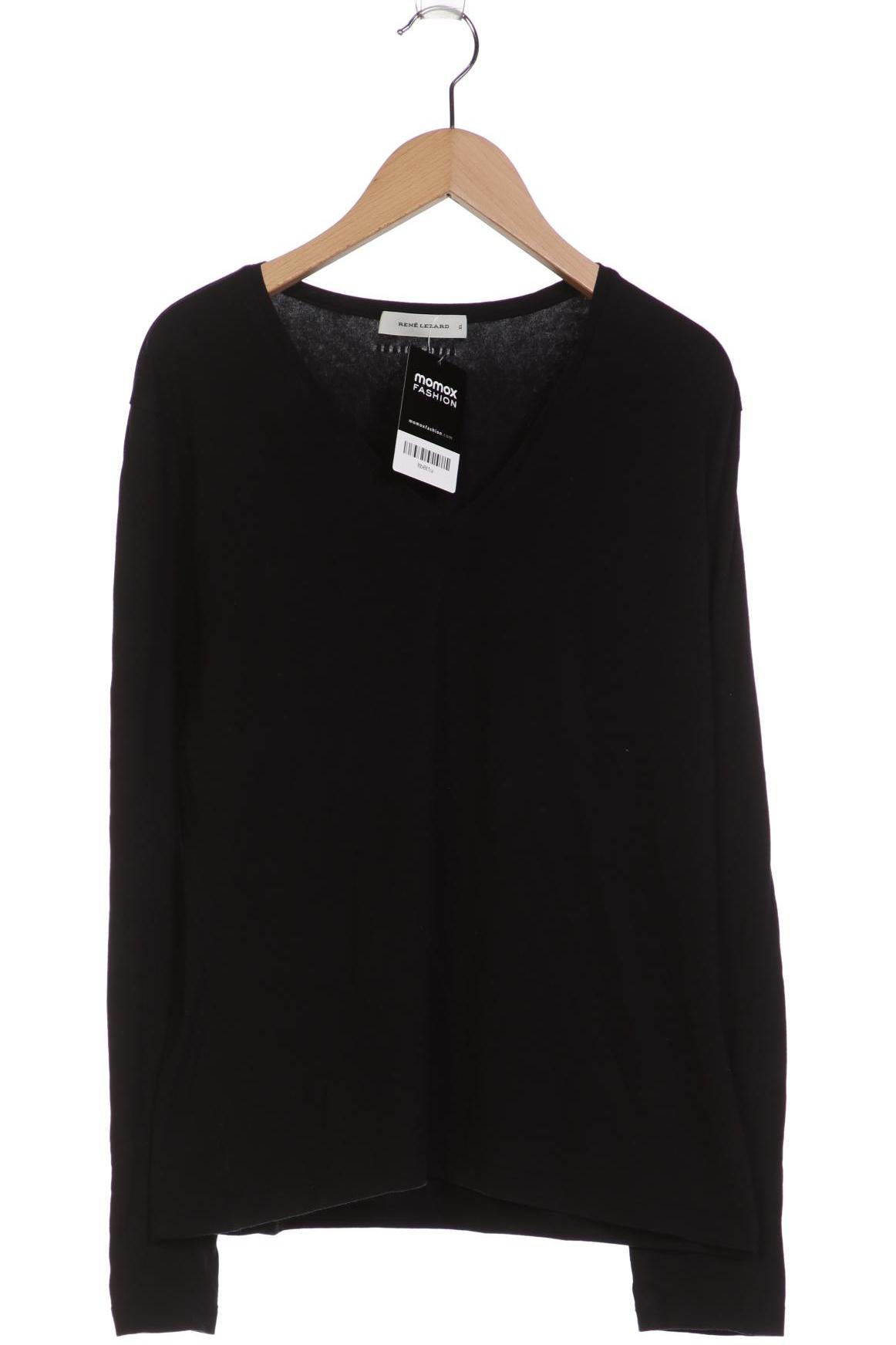 

Rene Lezard Damen Langarmshirt, schwarz, Gr. 44