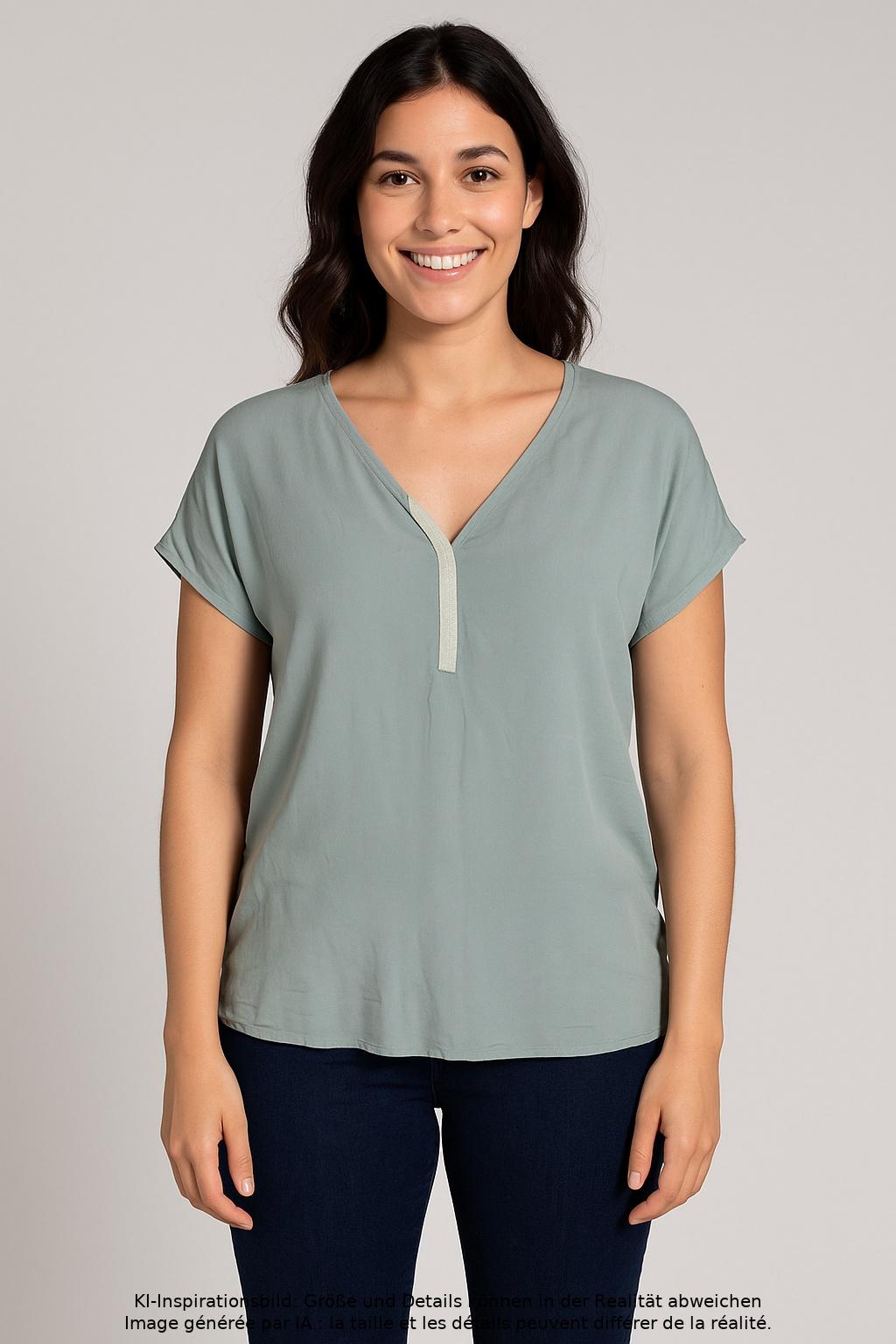 

Rene Lezard Damen T-Shirt, hellgrün, Gr. 38