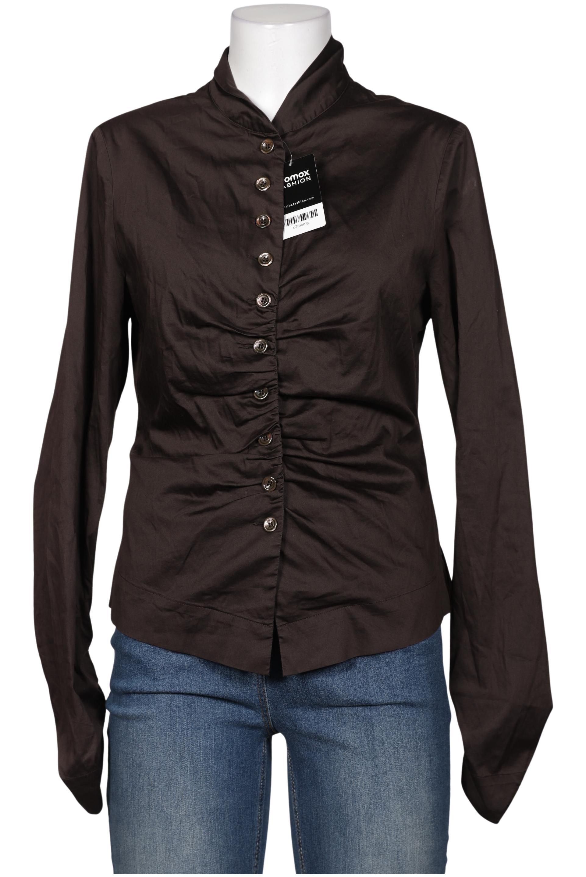 

Rene Lezard Damen Bluse, braun, Gr. 42