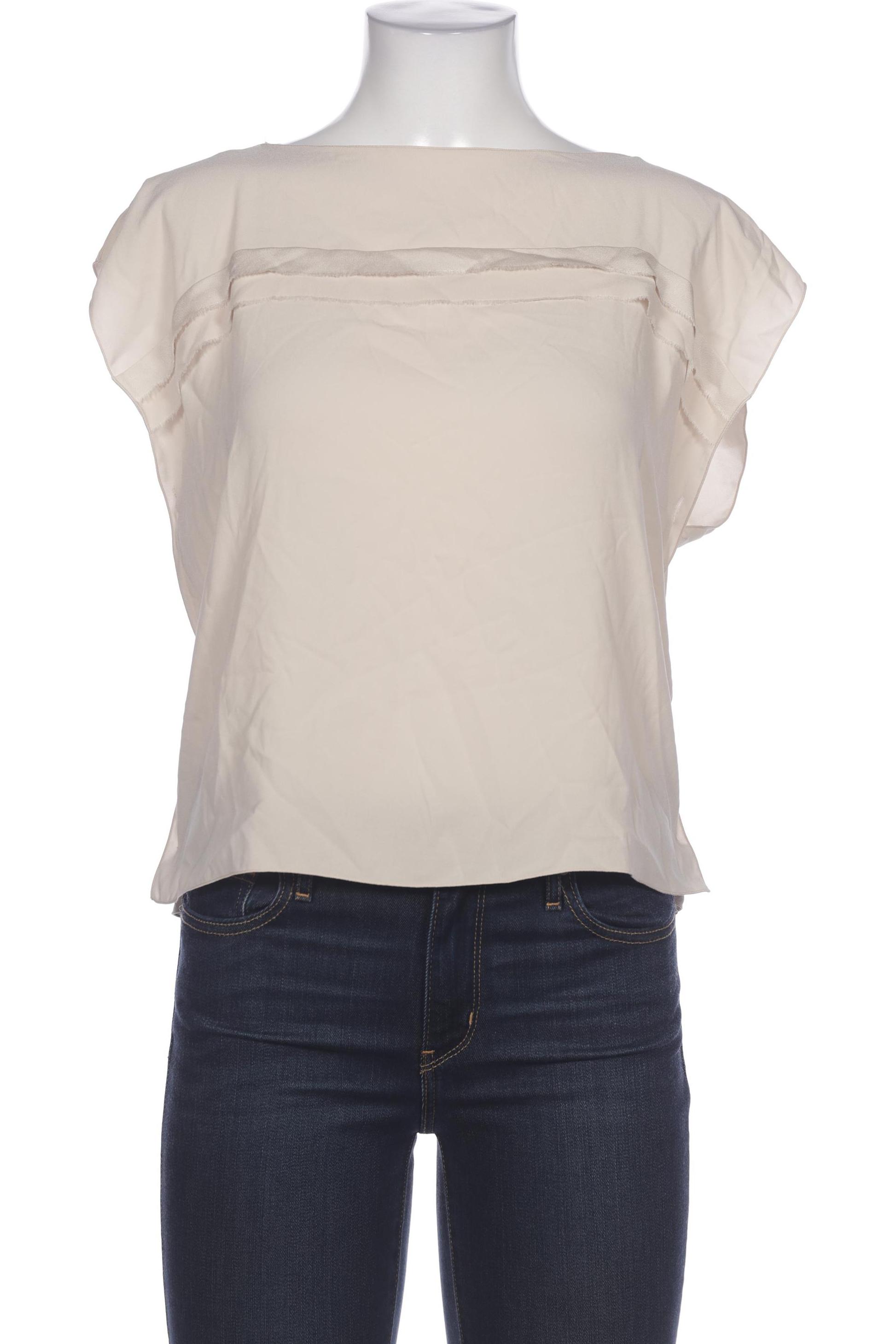 

Rene Lezard Damen Bluse, beige, Gr. 38
