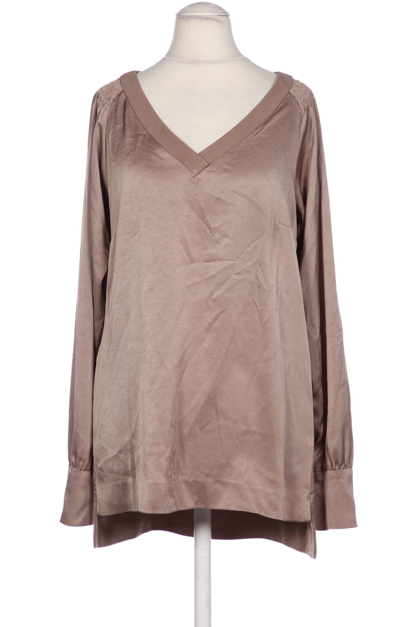 

Rene Lezard Damen Bluse, beige, Gr. 34