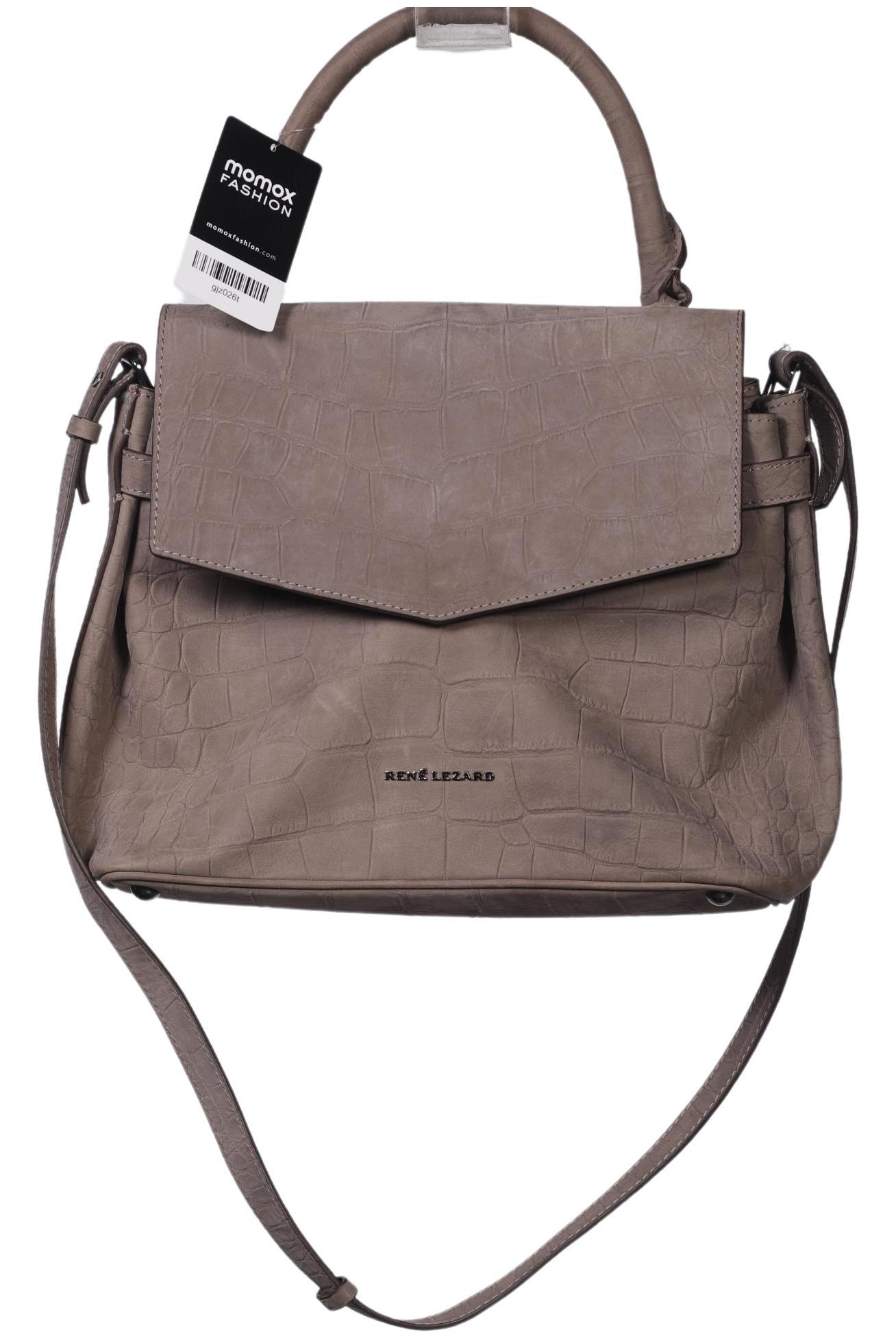 

Rene Lezard Damen Handtasche, grau, Gr.