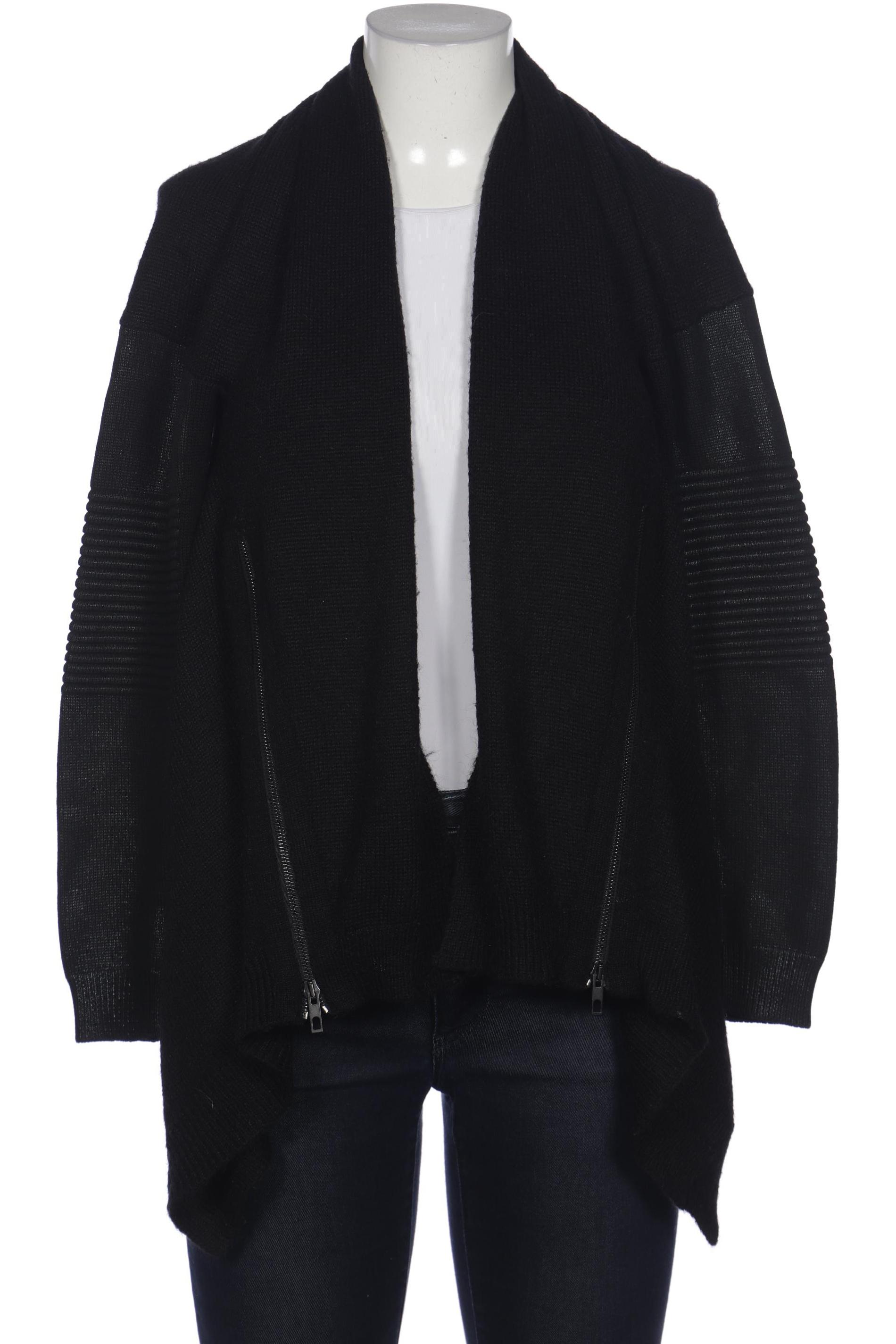 

Rene Lezard Damen Strickjacke, schwarz, Gr. 38